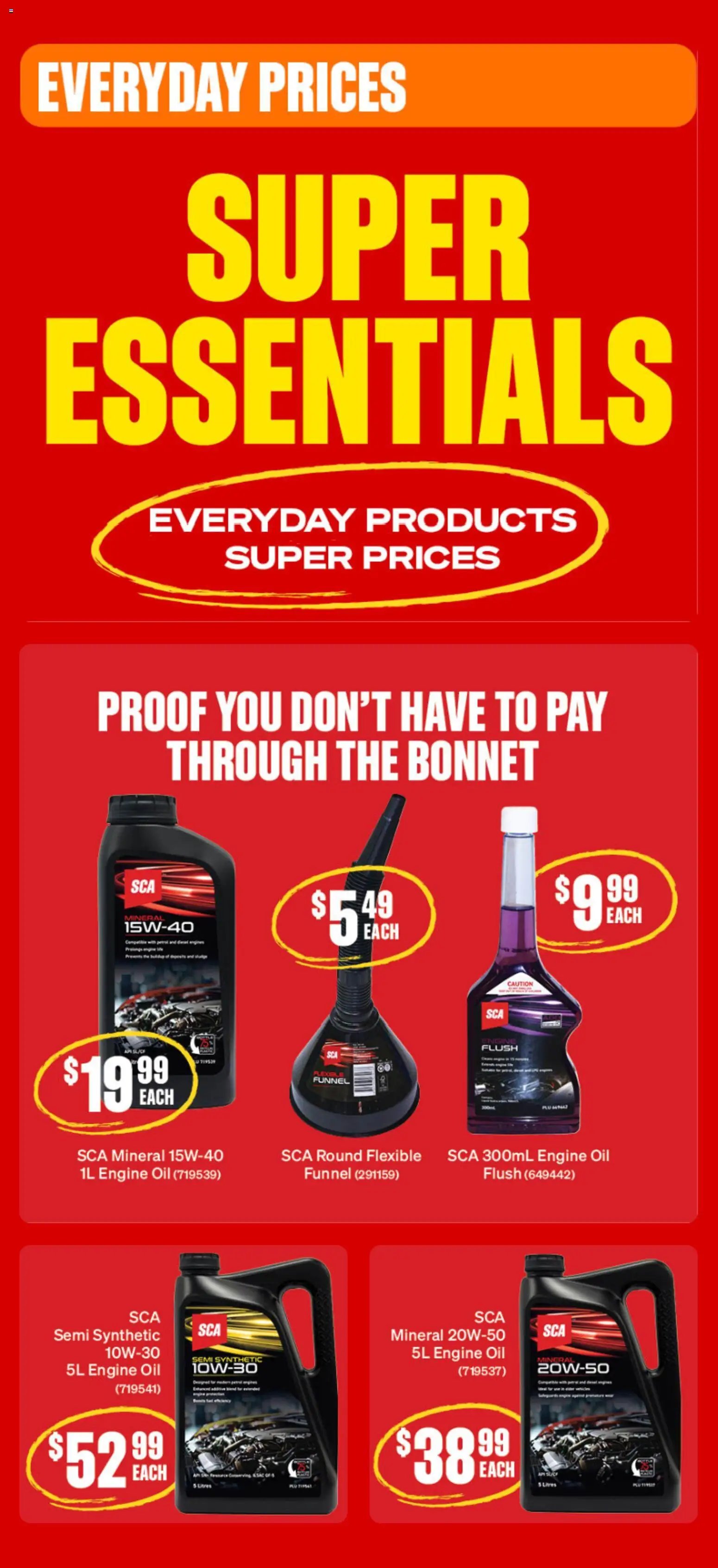 Supercheap Auto catalogue from 30/09/2026 Supercheap Auto catalogue Make Bathurst Super