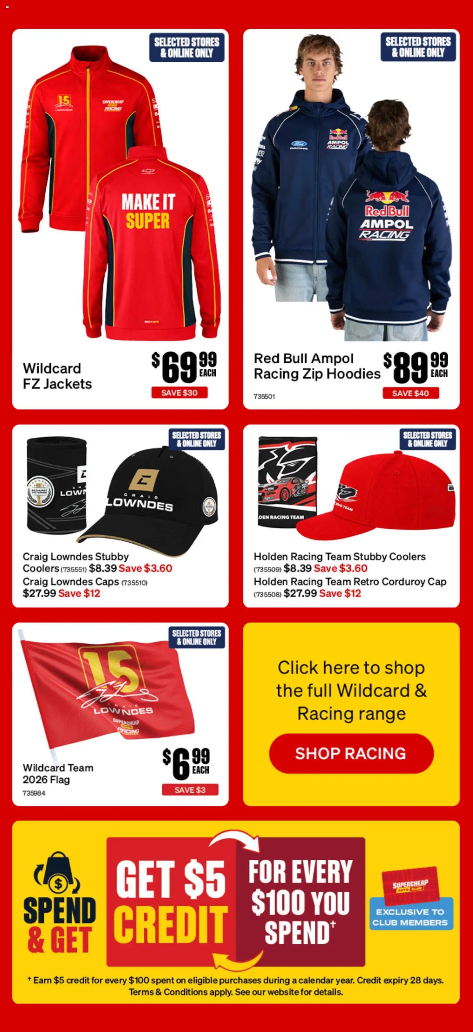 Supercheap Auto catalogue from 30/09/2026 Supercheap Auto catalogue Make Bathurst Super