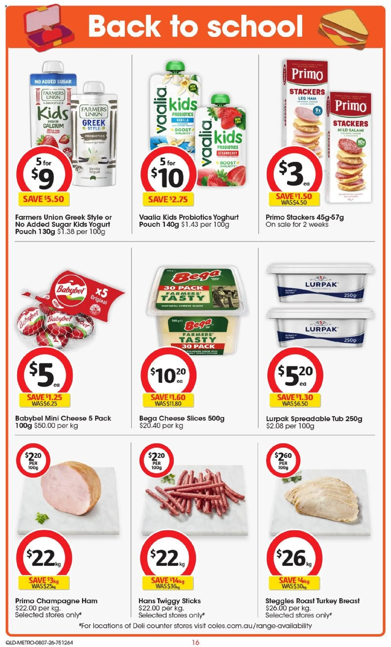 Coles catalogue from 08/07/2026 Coles catalogue QLD