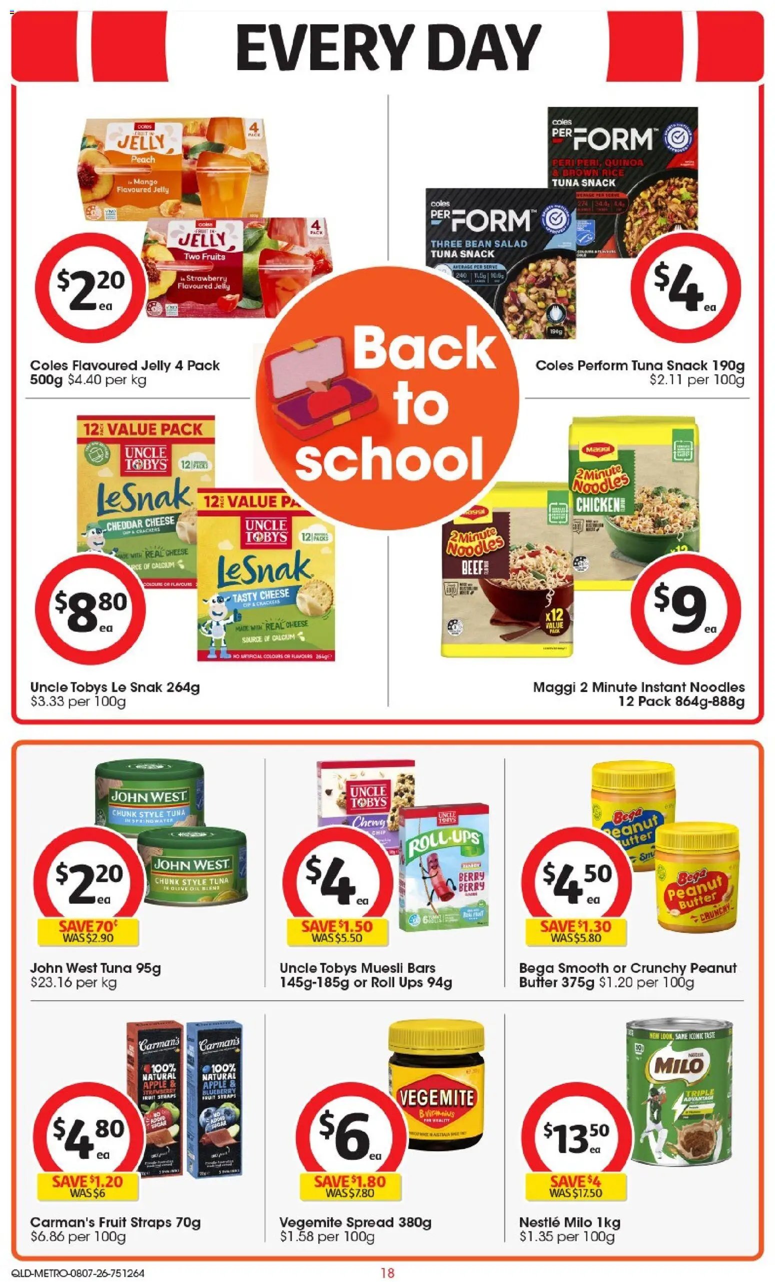 Coles catalogue from 08/07/2026 Coles catalogue QLD