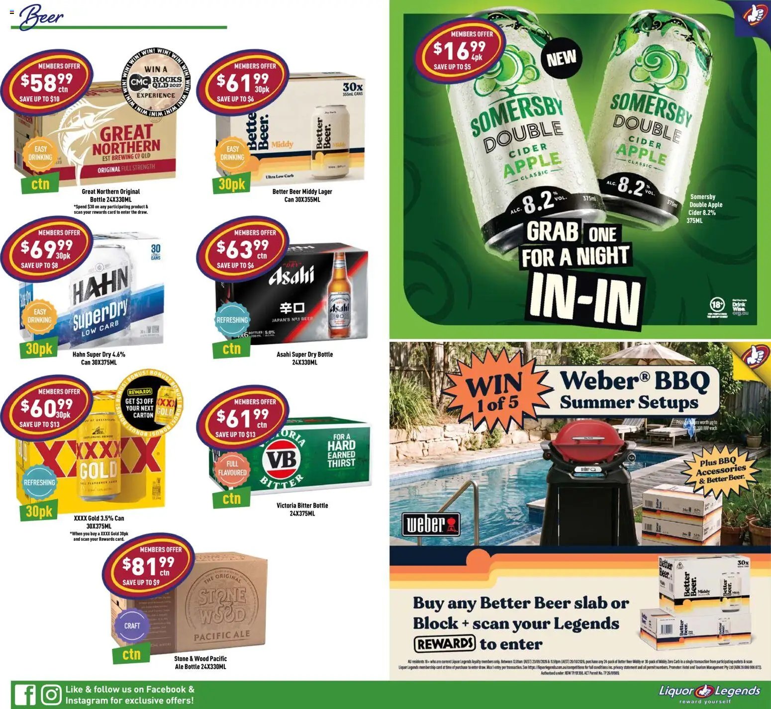 Liquor Legends catalogue from 23/09/2026 Liquor Legends catalogue Greenslopes