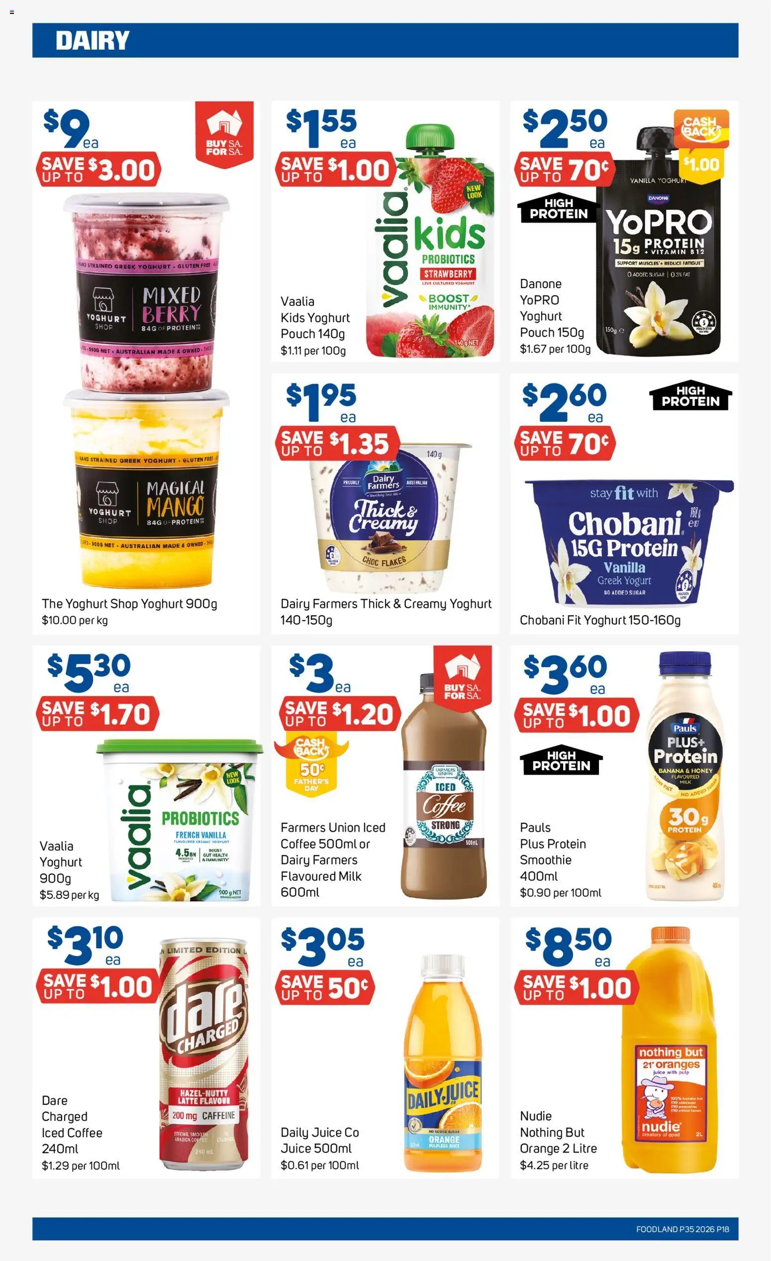 Foodland catalogue from 25/08/2026 Foodland catalogue