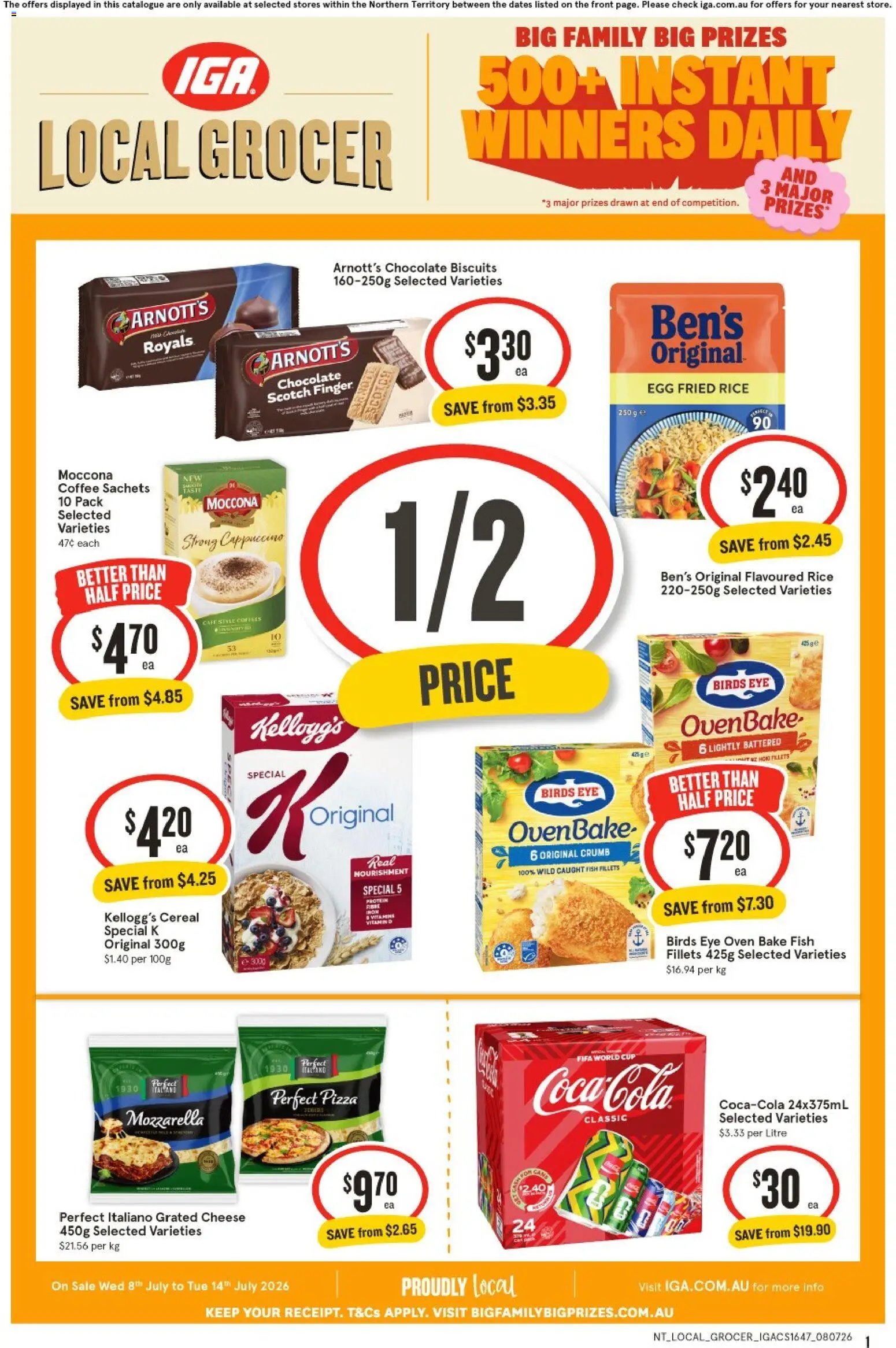 IGA catalogue from 08/07/2026 IGA Local Grocer NT