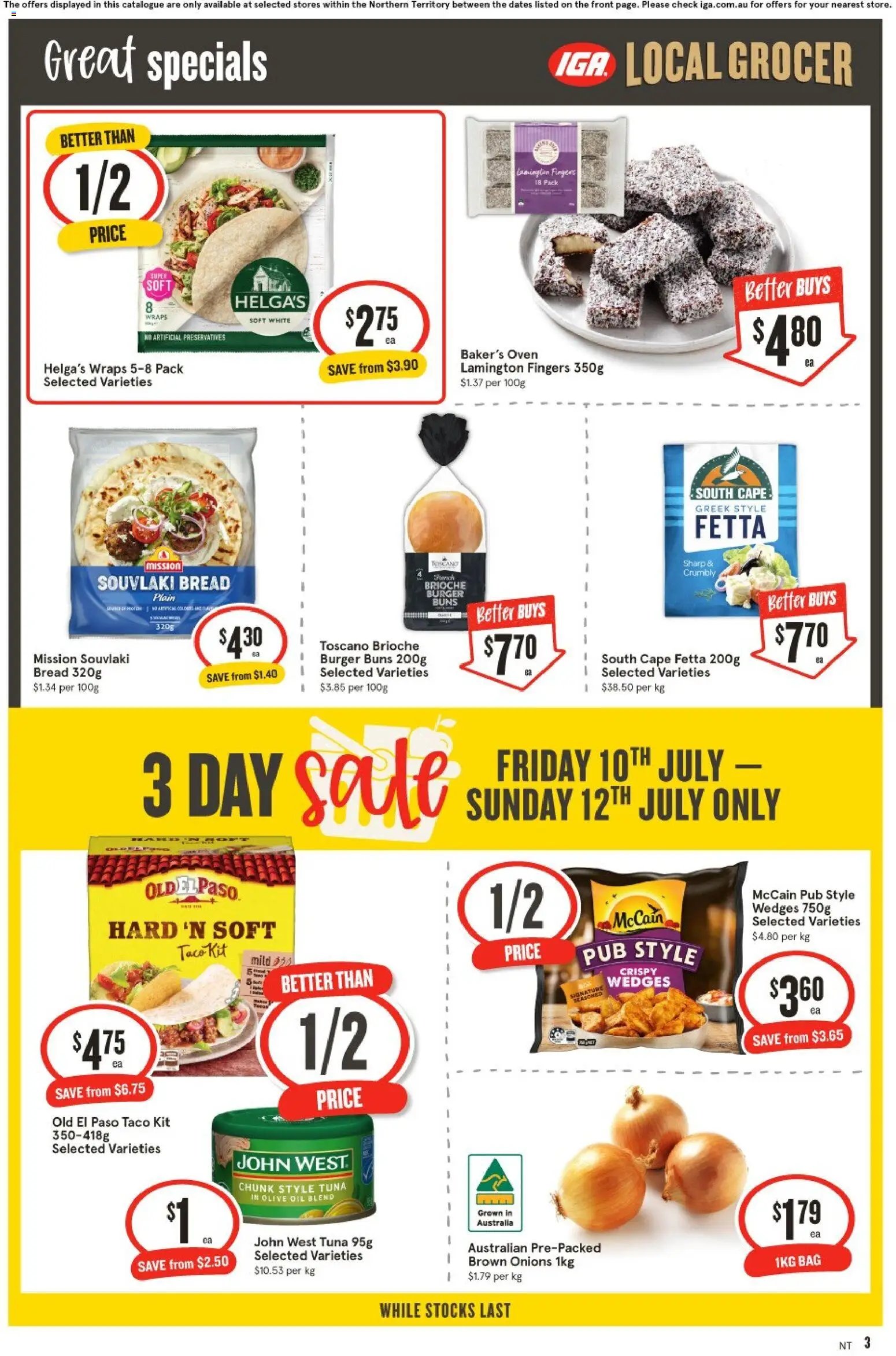 IGA catalogue from 08/07/2026 IGA Local Grocer NT