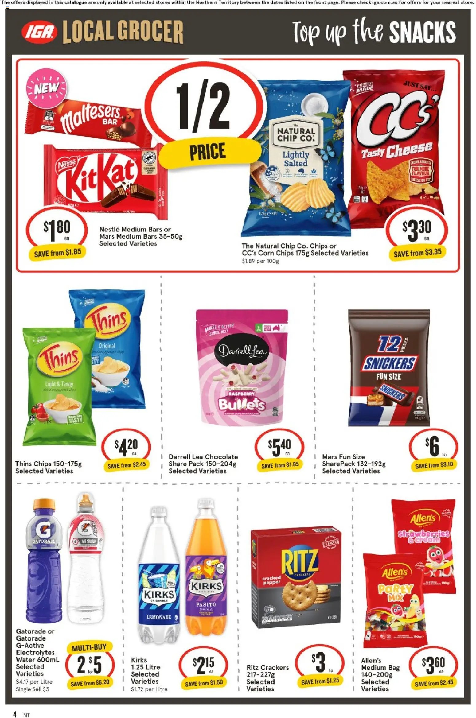 IGA catalogue from 08/07/2026 IGA Local Grocer NT