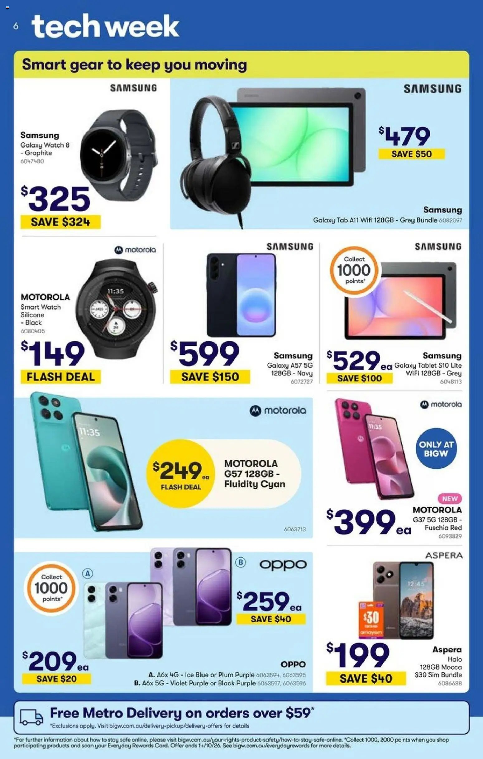 Big W catalogue from 01/10/2026 Big W Catalogue Tech Week