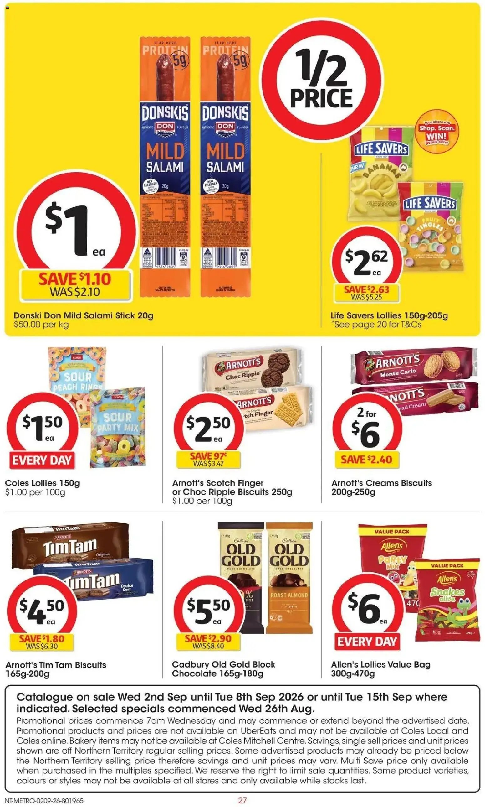 Coles catalogue from 02/09/2026 Coles catalogue NT