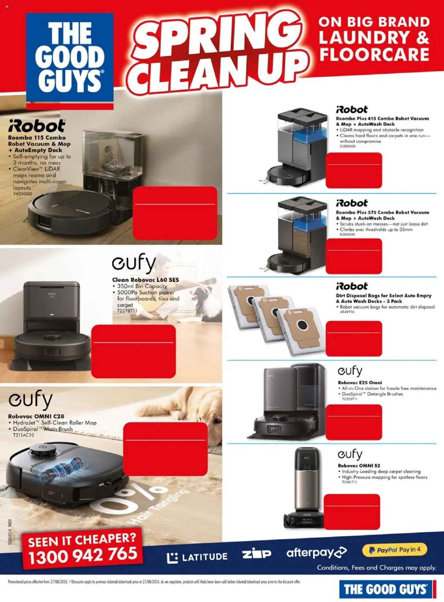 The Good Guys catalogue from 26/08/2026 The Good Guys catalogue SPRING CLEAN