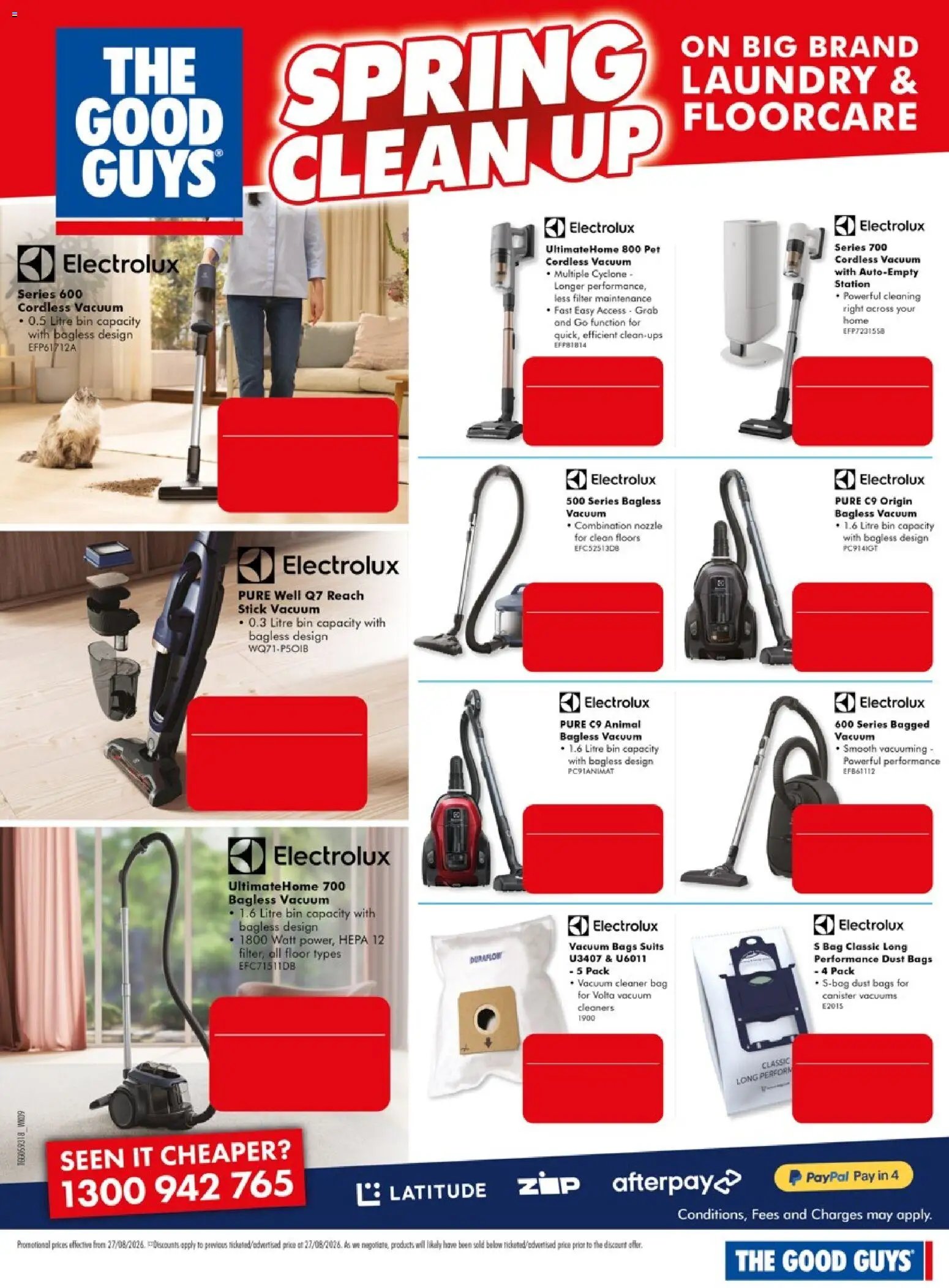 The Good Guys catalogue from 26/08/2026 The Good Guys catalogue SPRING CLEAN