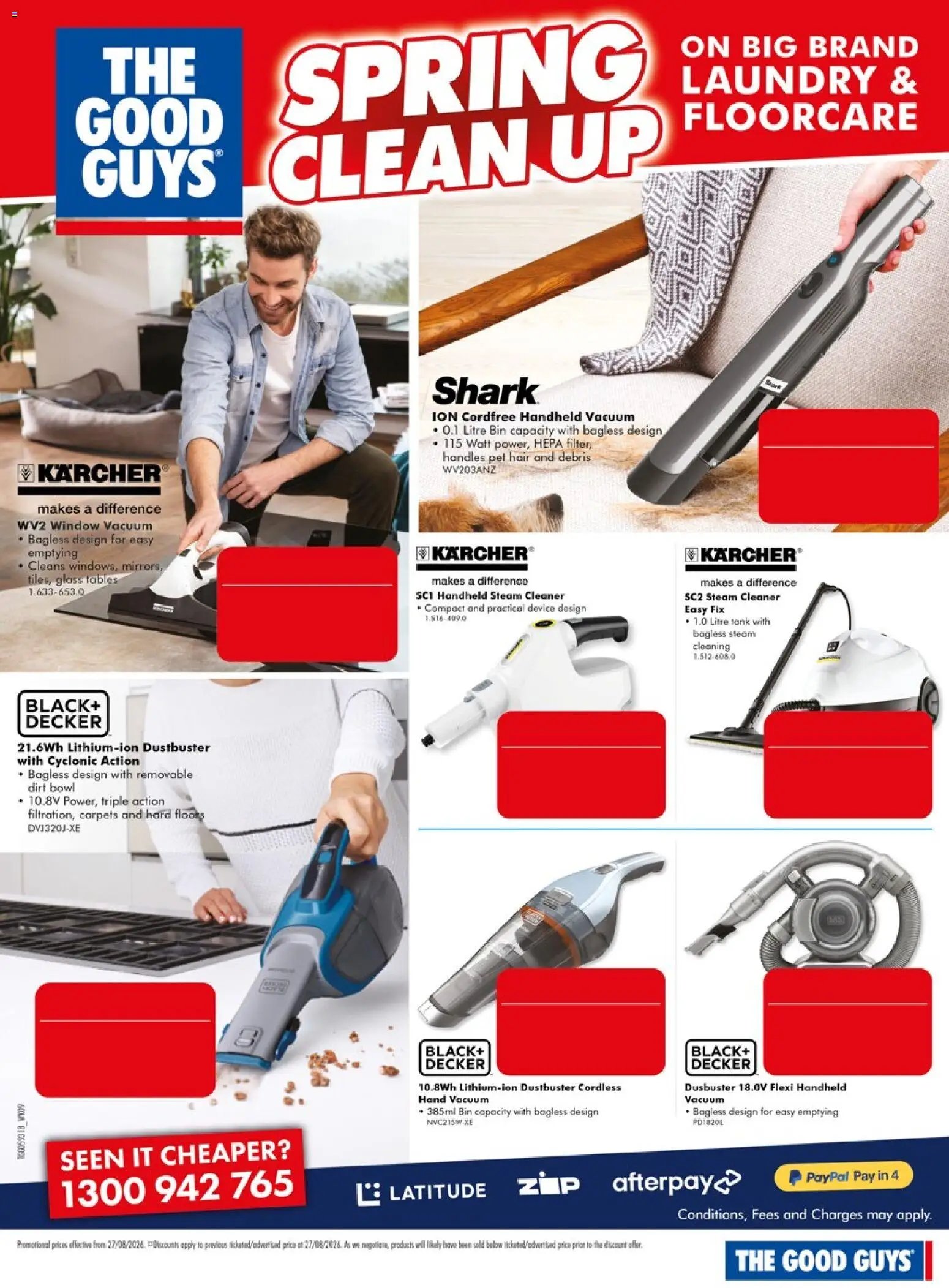 The Good Guys catalogue from 26/08/2026 The Good Guys catalogue SPRING CLEAN