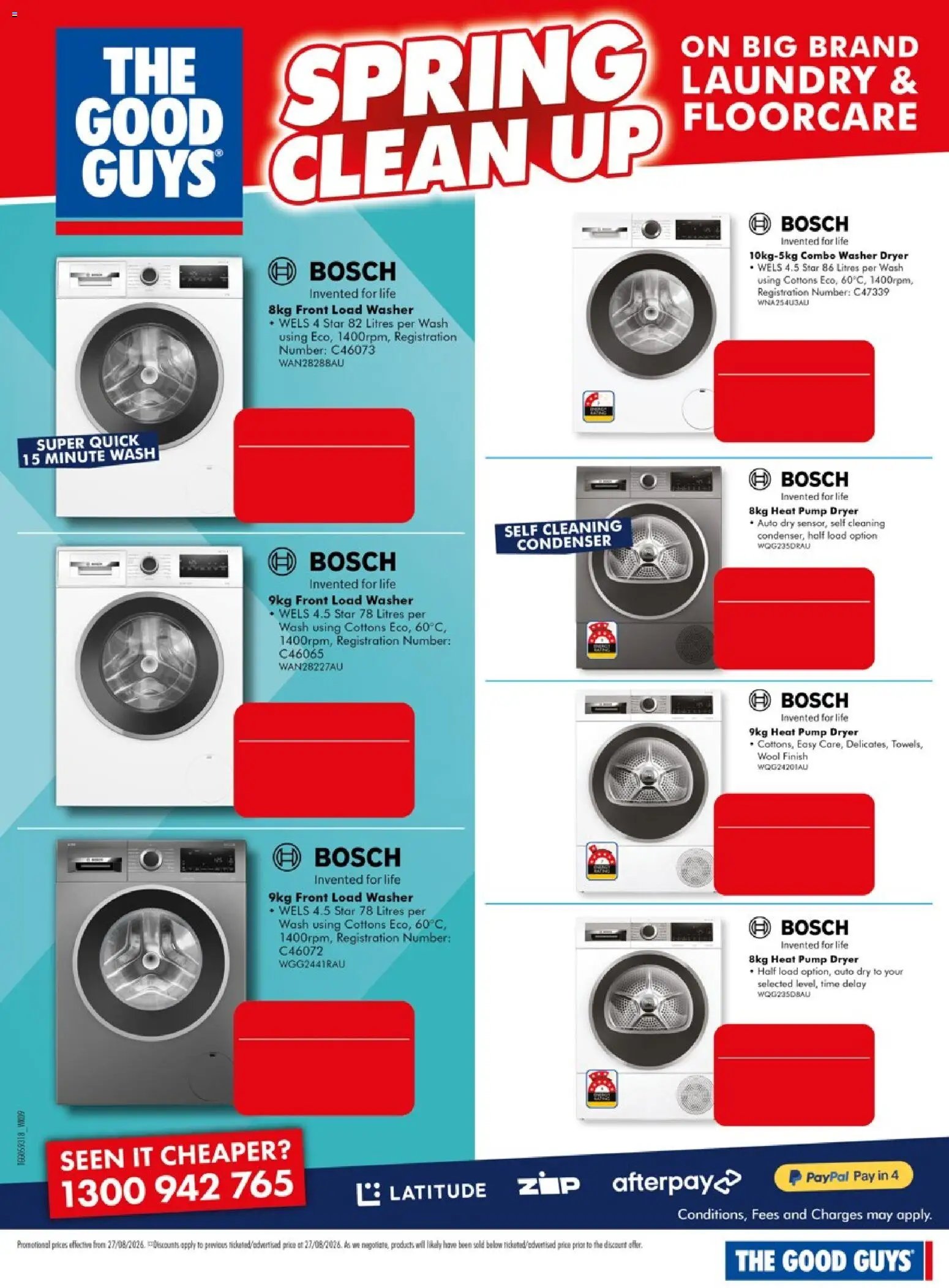 The Good Guys catalogue from 26/08/2026 The Good Guys catalogue SPRING CLEAN