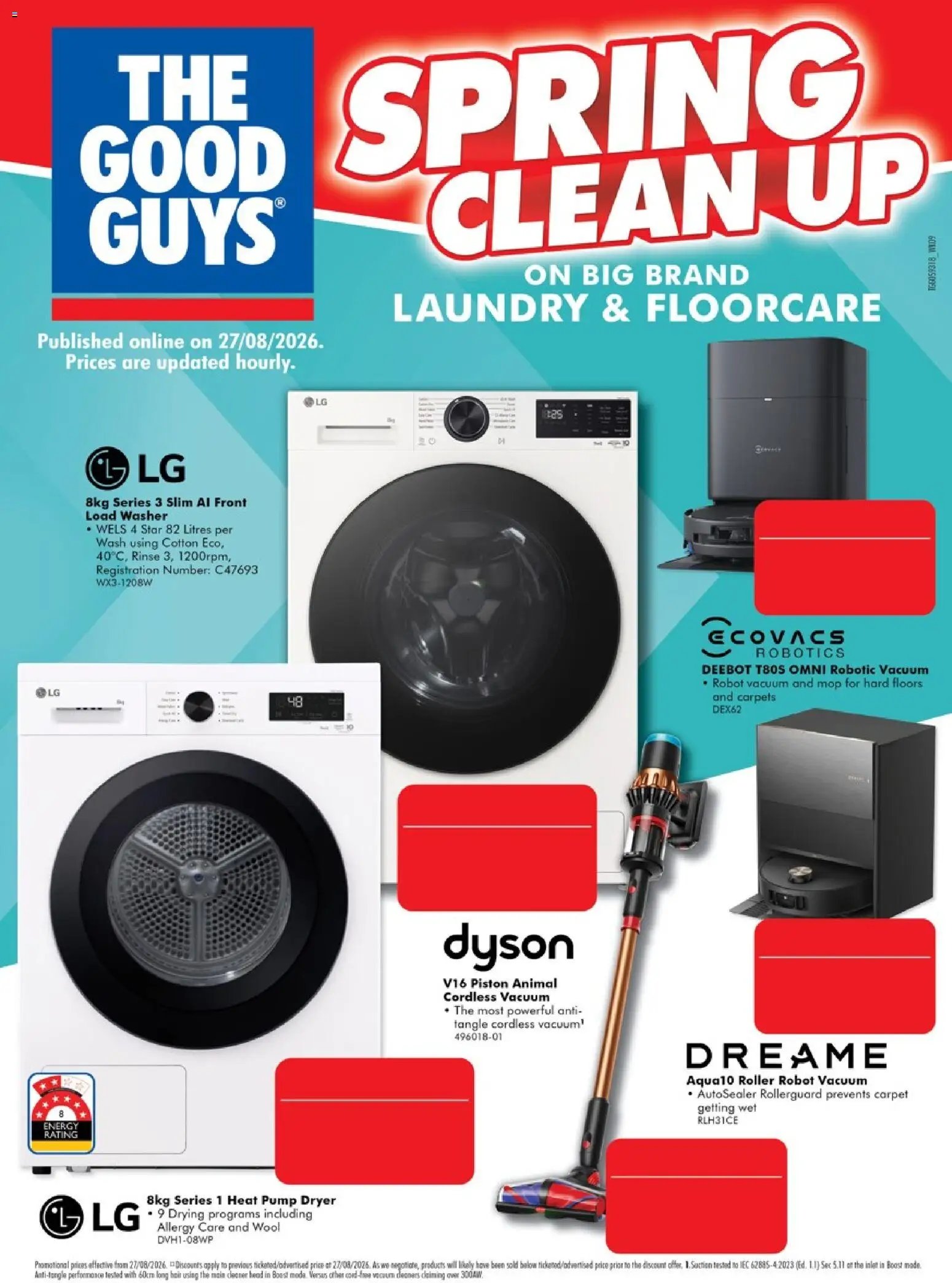 The Good Guys catalogue from 26/08/2026 The Good Guys catalogue SPRING CLEAN