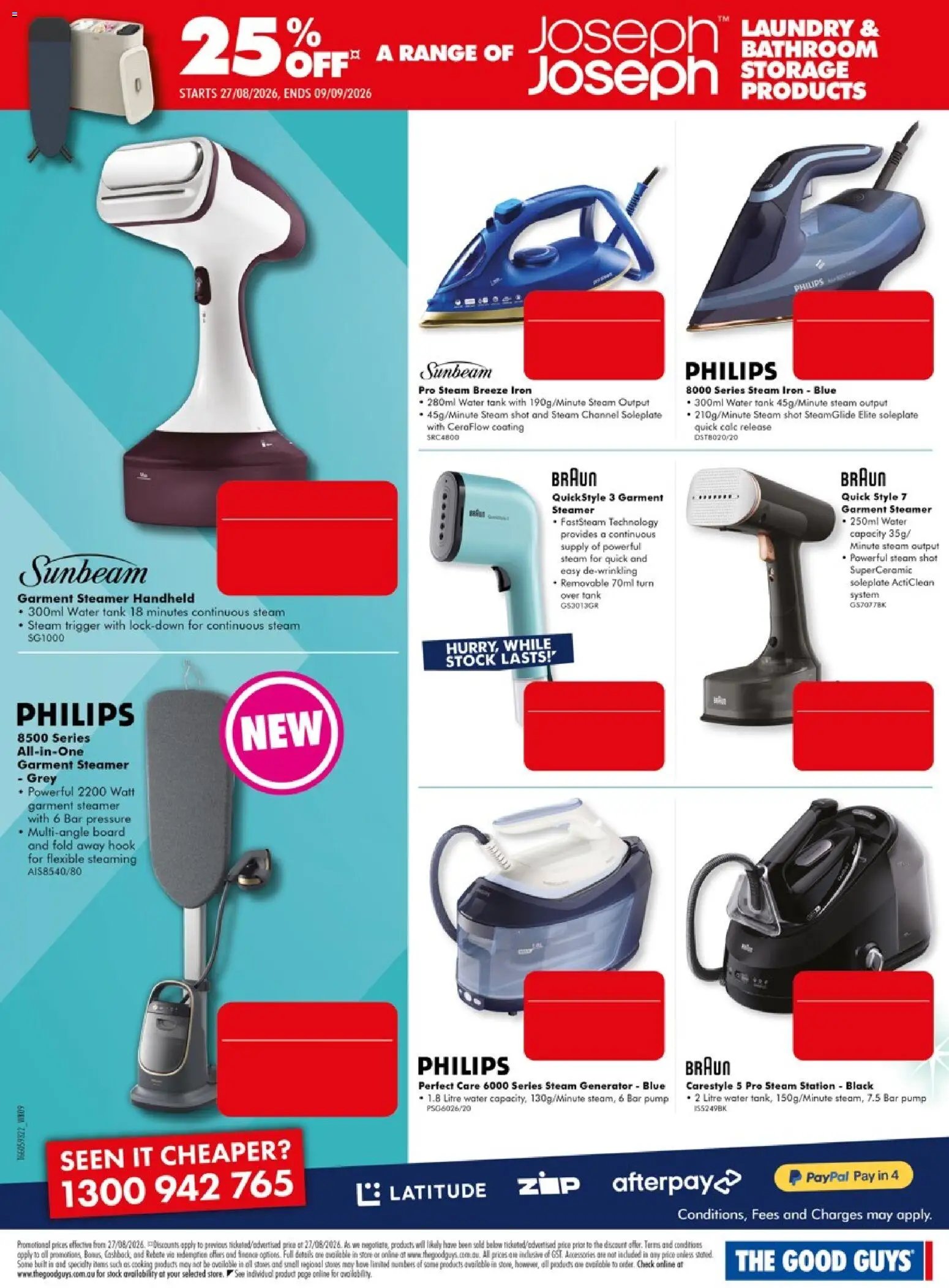 The Good Guys catalogue from 26/08/2026 The Good Guys catalogue SPRING CLEAN