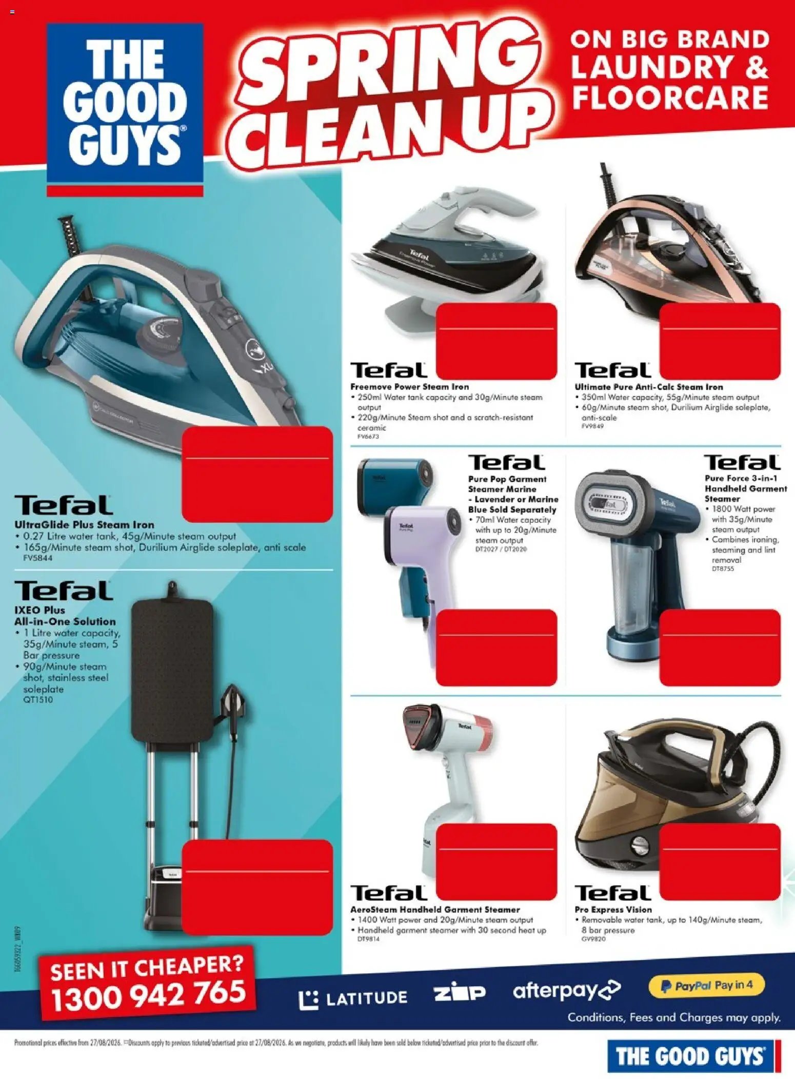 The Good Guys catalogue from 26/08/2026 The Good Guys catalogue SPRING CLEAN