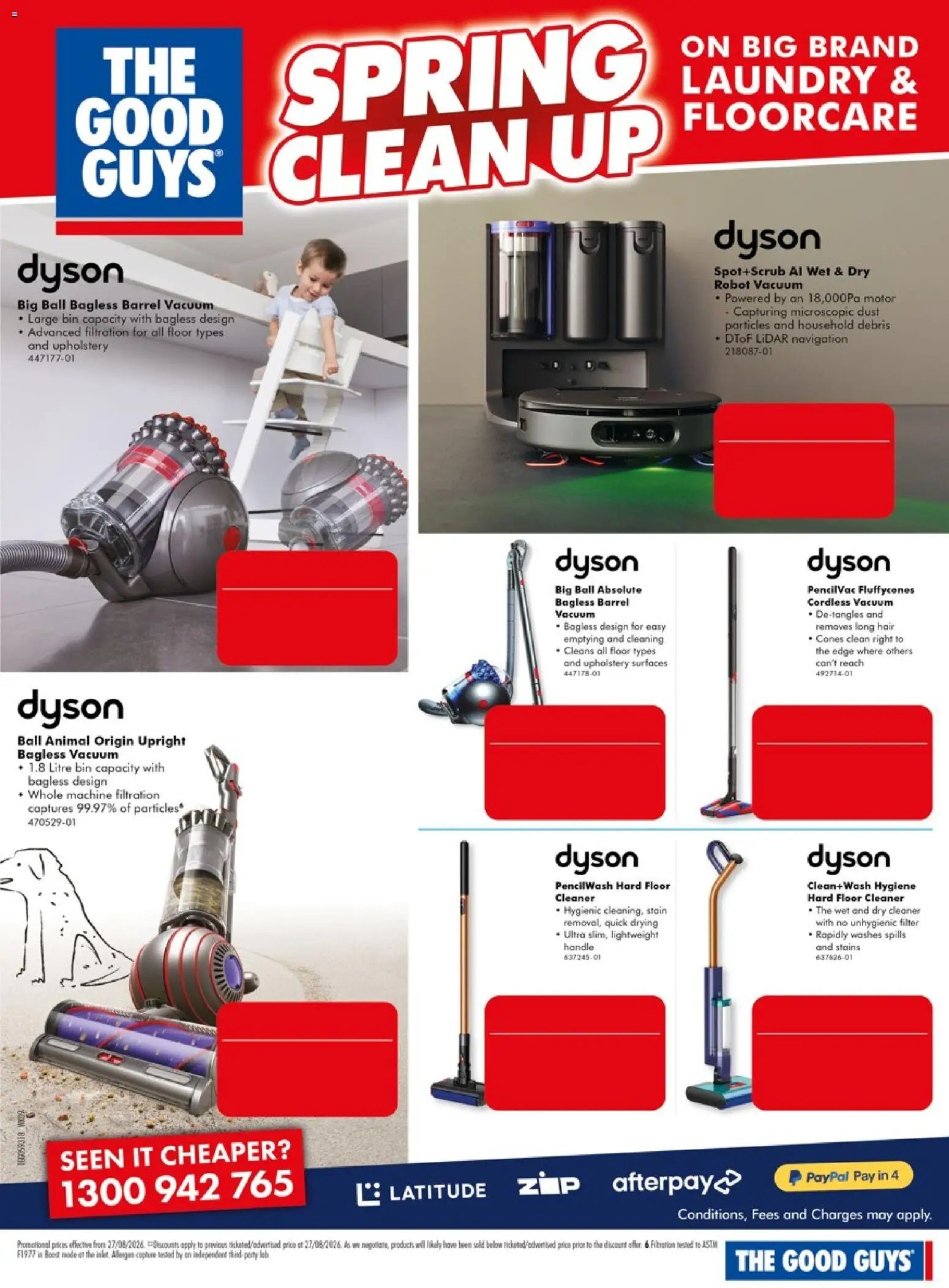 The Good Guys catalogue from 26/08/2026 The Good Guys catalogue SPRING CLEAN