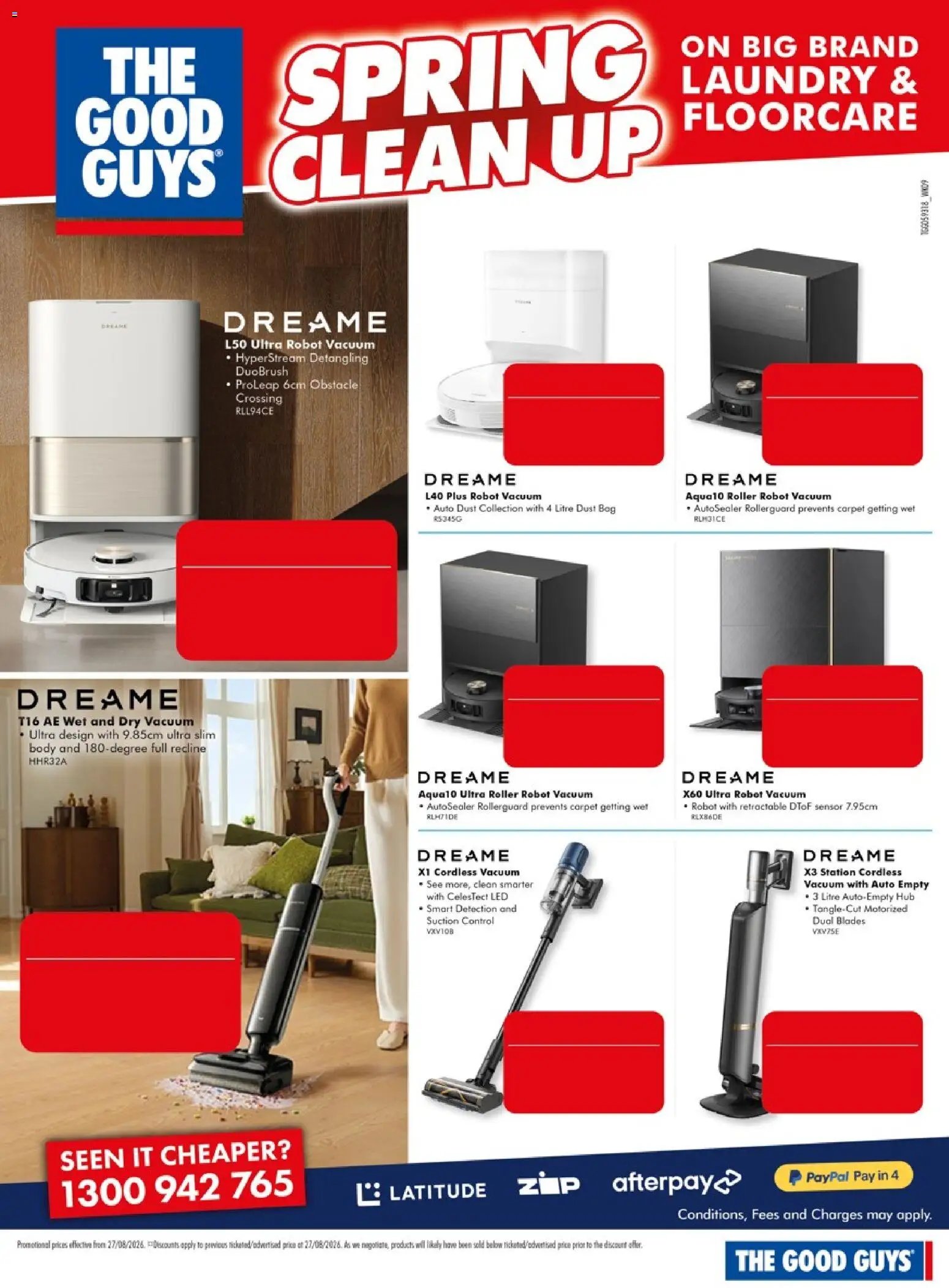 The Good Guys catalogue from 26/08/2026 The Good Guys catalogue SPRING CLEAN