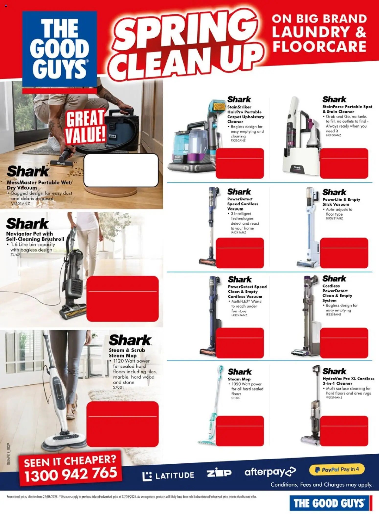 The Good Guys catalogue from 26/08/2026 The Good Guys catalogue SPRING CLEAN