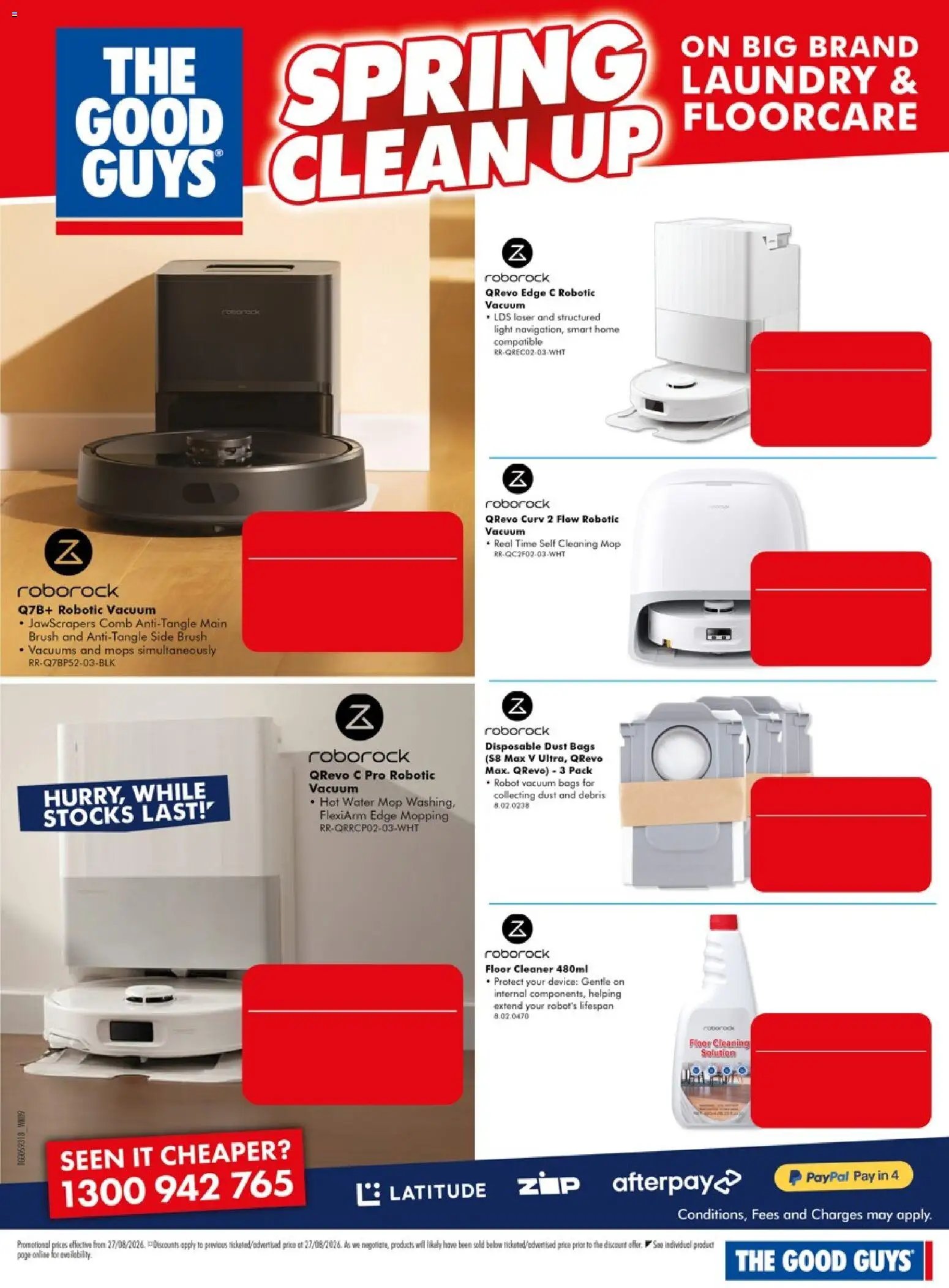 The Good Guys catalogue from 26/08/2026 The Good Guys catalogue SPRING CLEAN