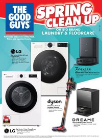 The Good Guys catalogue from 26/08/2026 The Good Guys catalogue SPRING CLEAN
