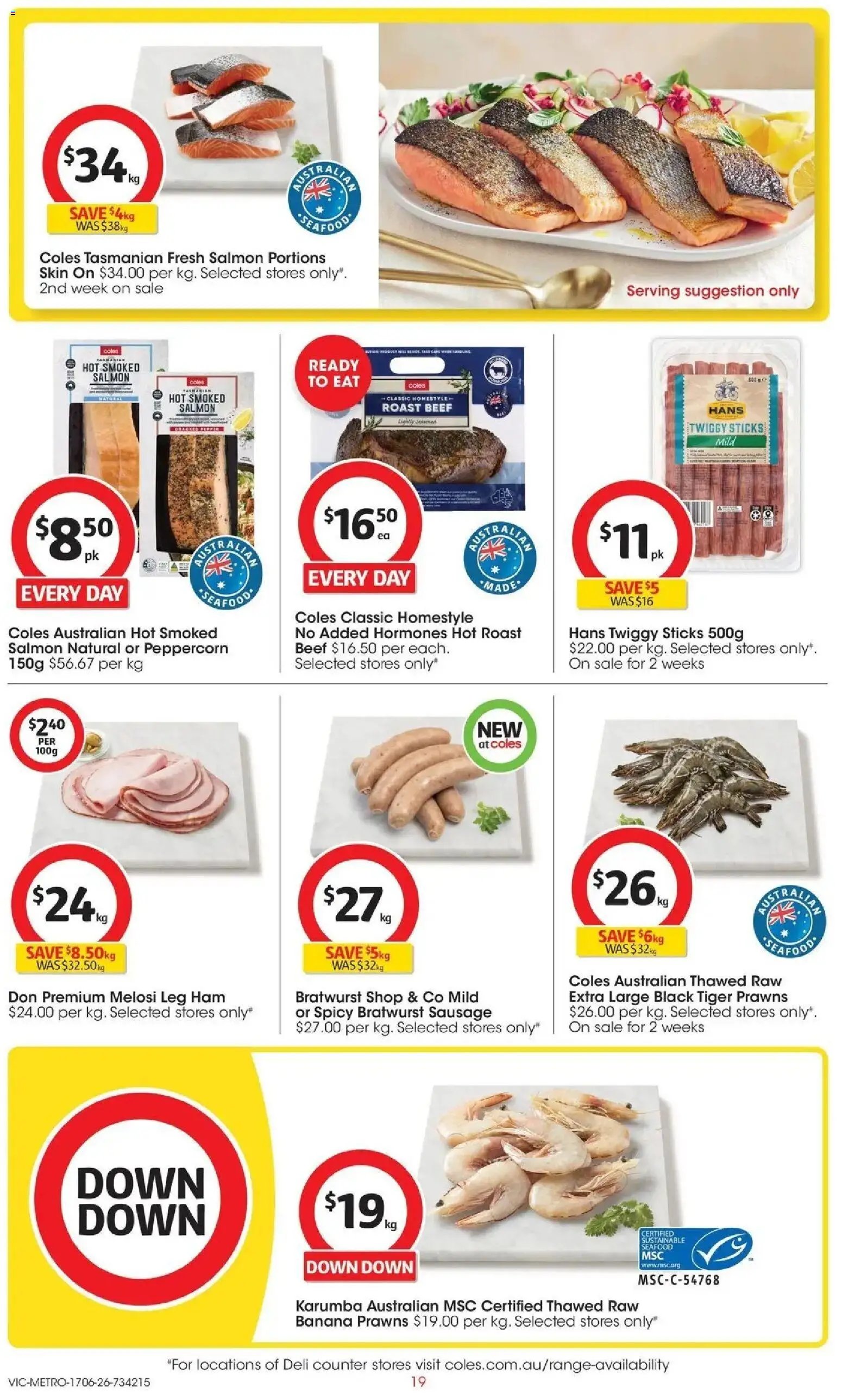Coles catalogue from 17/06/2026 Coles catalogue VIC