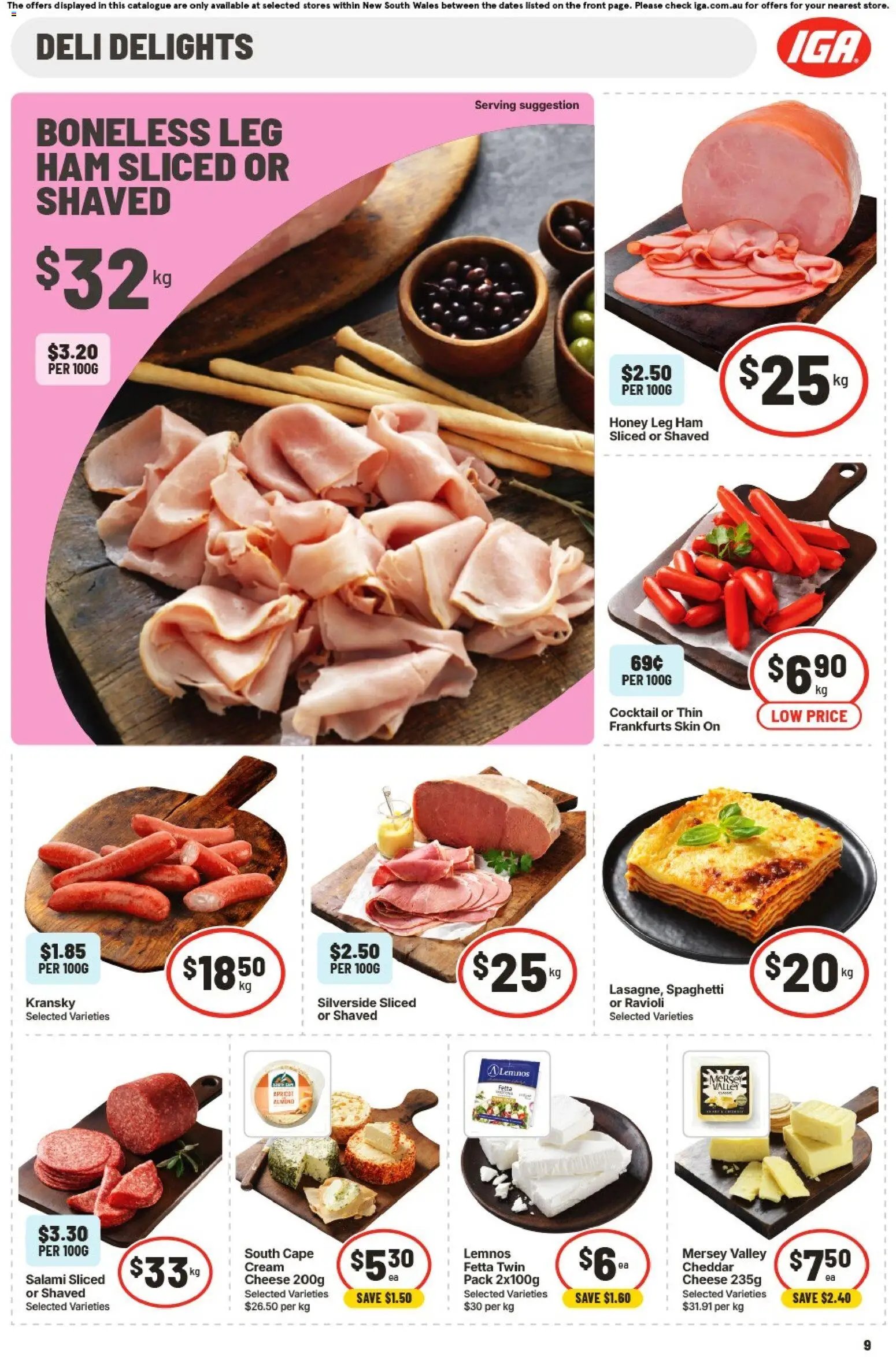 IGA catalogue from 02/09/2026 IGA catalogue Eveleigh