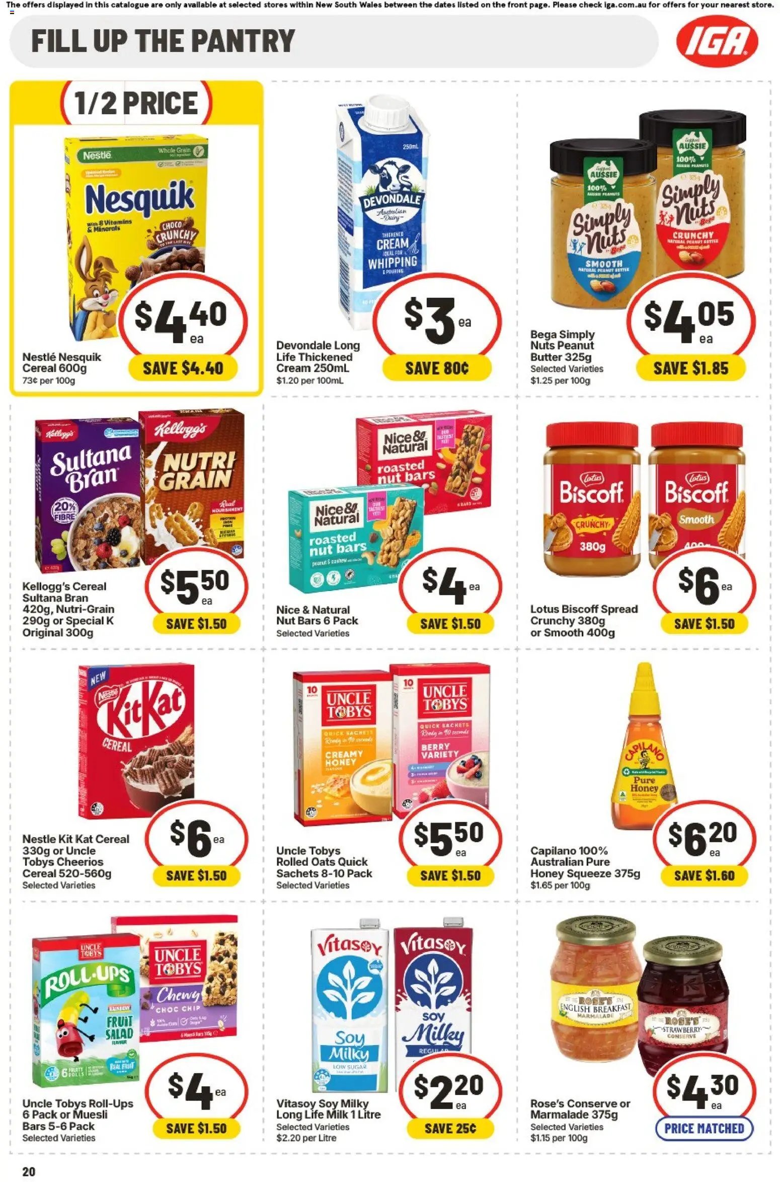 IGA catalogue from 02/09/2026 IGA catalogue Eveleigh