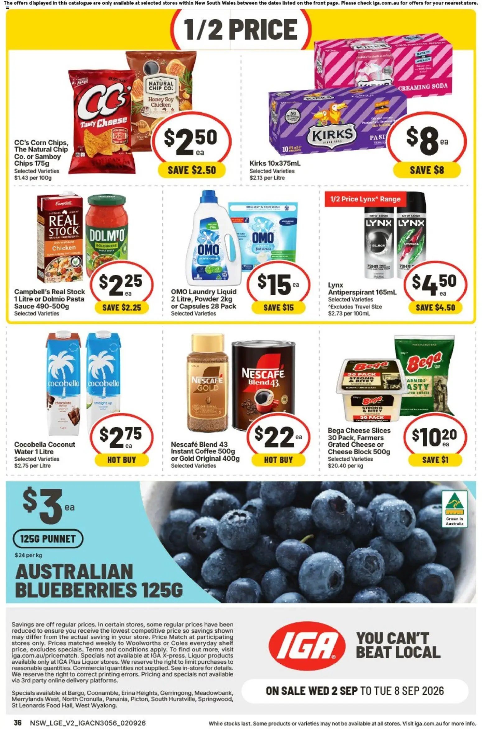 IGA catalogue from 02/09/2026 IGA catalogue Eveleigh