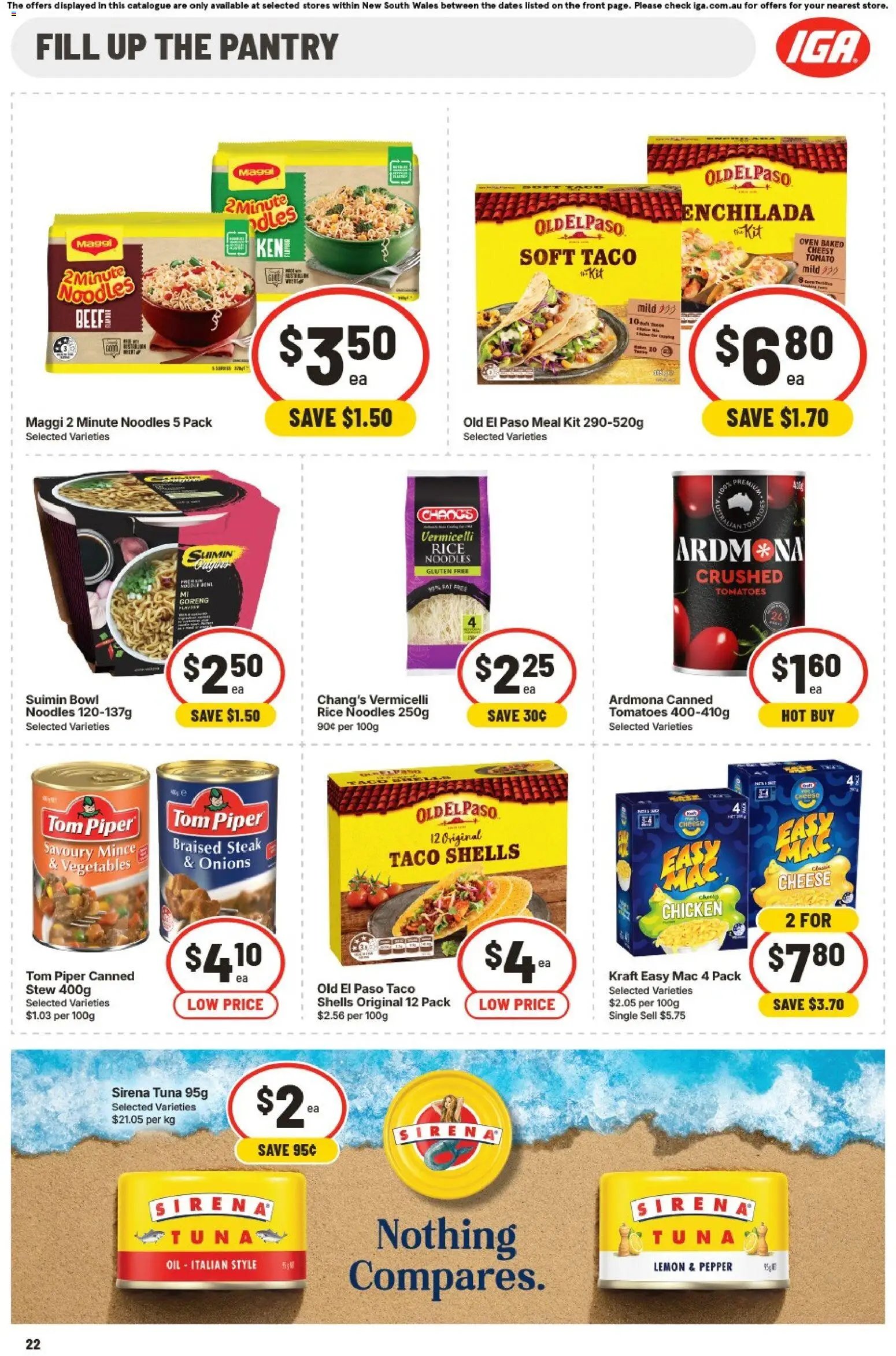 IGA catalogue from 02/09/2026 IGA catalogue Eveleigh