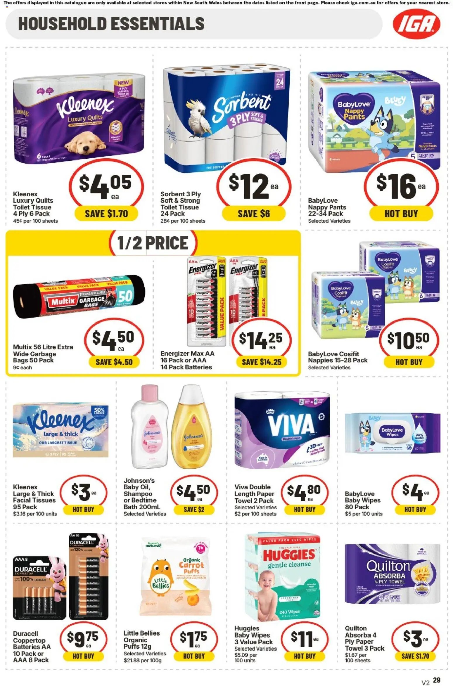 IGA catalogue from 02/09/2026 IGA catalogue Eveleigh