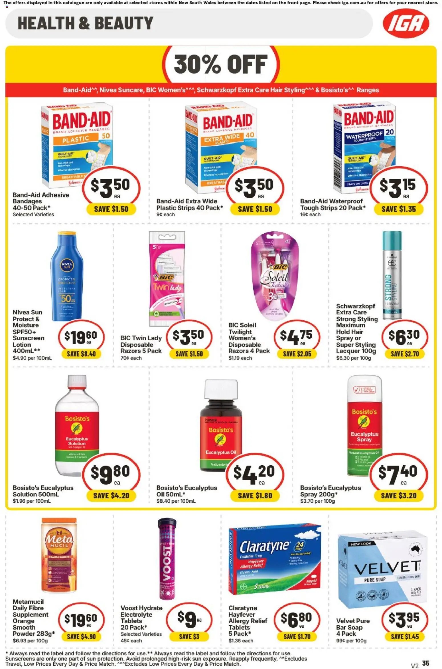 IGA catalogue from 02/09/2026 IGA catalogue Eveleigh