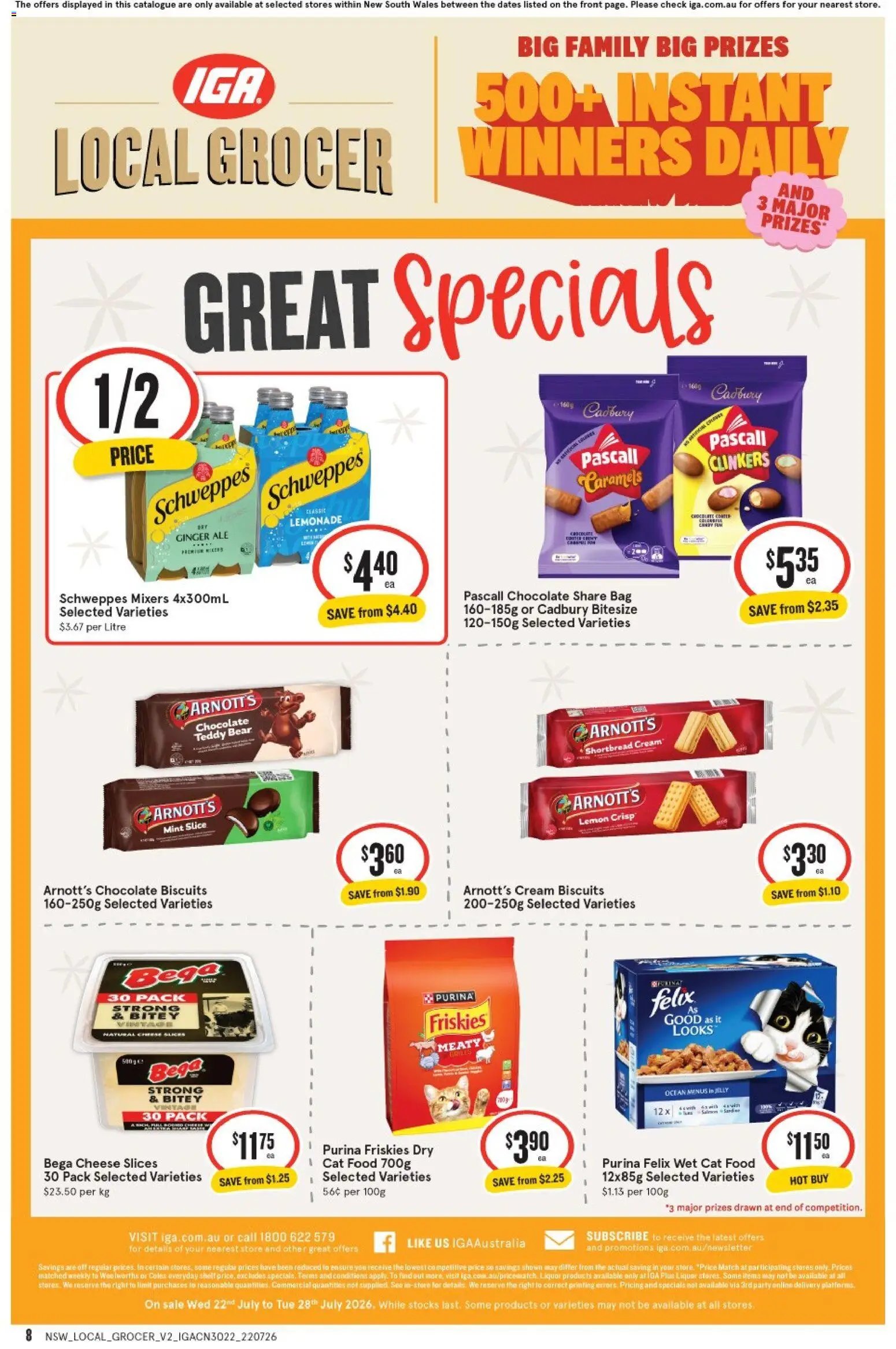 IGA catalogue from 22/07/2026 IGA Local Grocer NSW