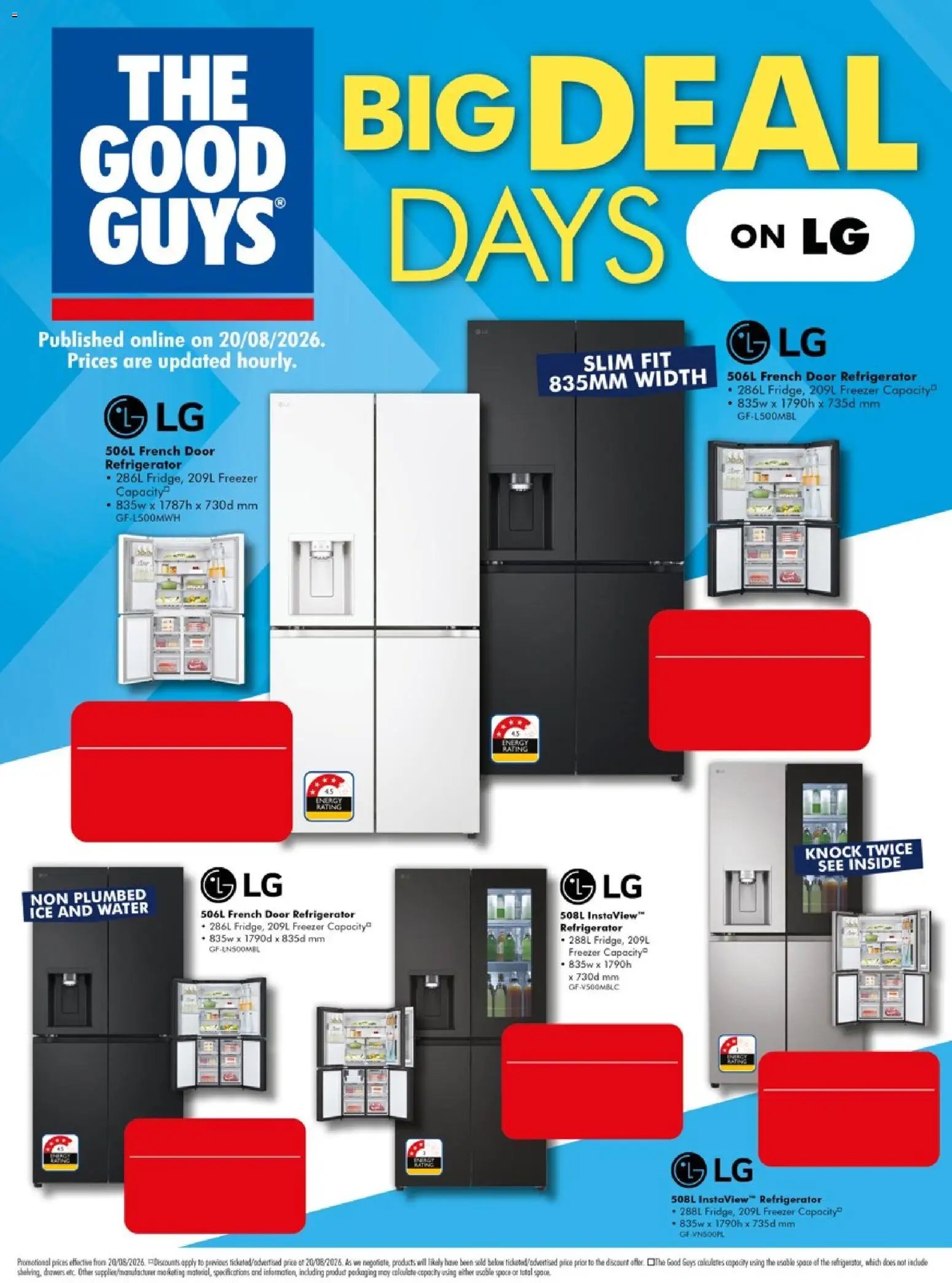 The Good Guys catalogue from 19/08/2026 The Good Guys catalogue LG BIG DEAL DAYS