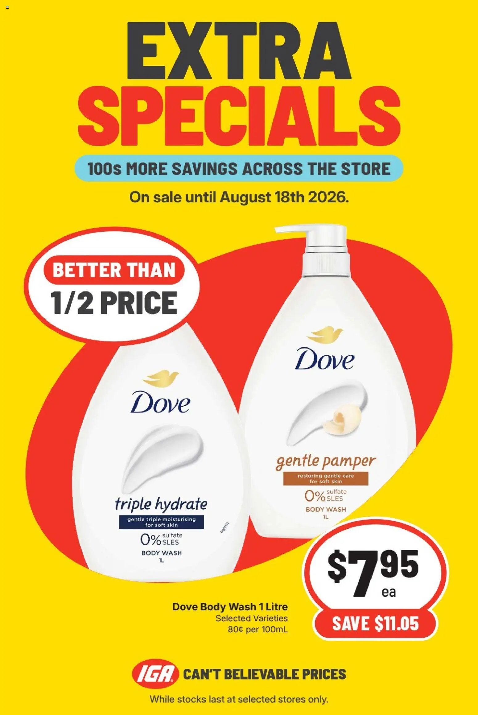 IGA catalogue from 12/08/2026 IGA Extra special