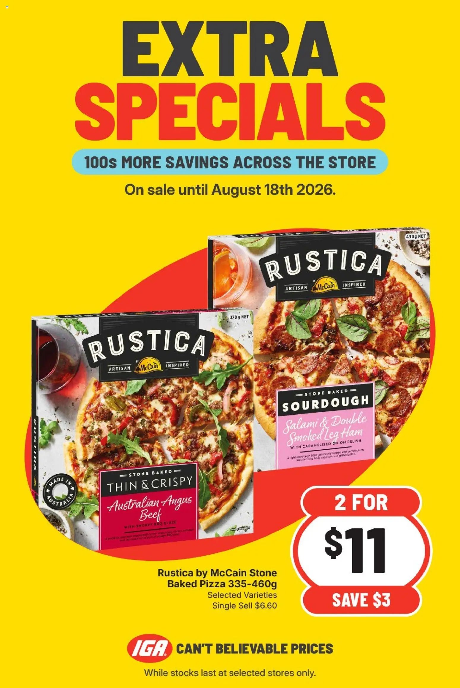 IGA catalogue from 12/08/2026 IGA Extra special
