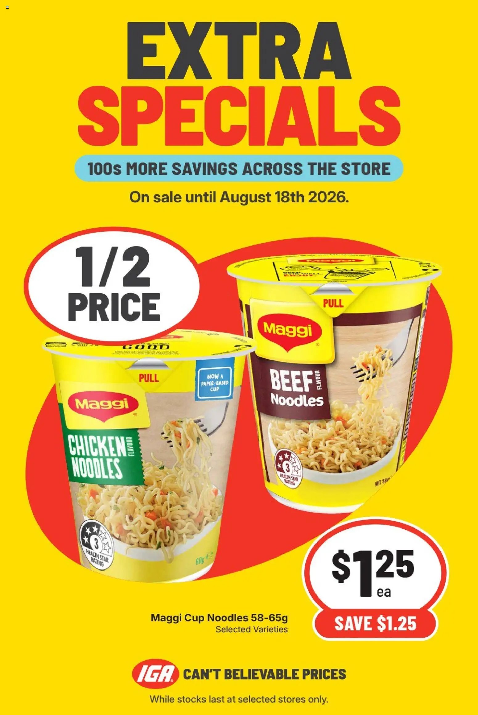 IGA catalogue from 12/08/2026 IGA Extra special