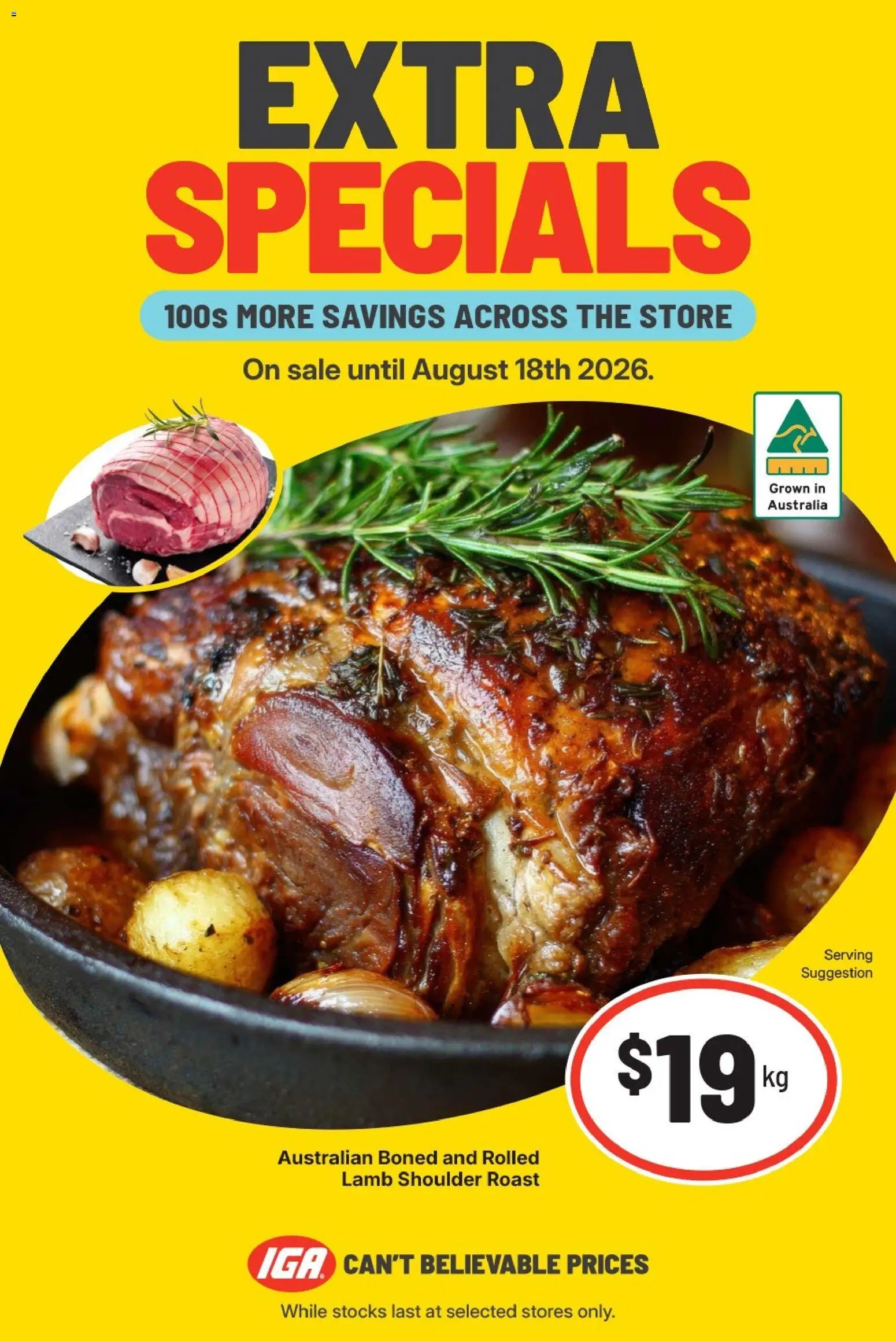 IGA catalogue from 12/08/2026 IGA Extra special