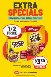 IGA catalogue from 12/08/2026 IGA Extra special