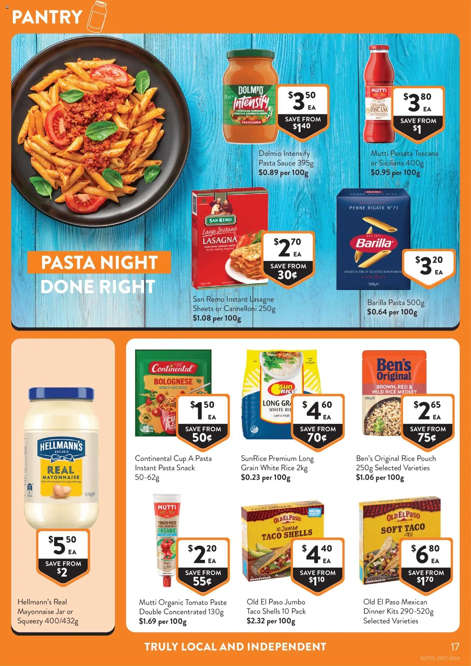Foodworks catalogue from 29/07/2026 Foodworks catalogue