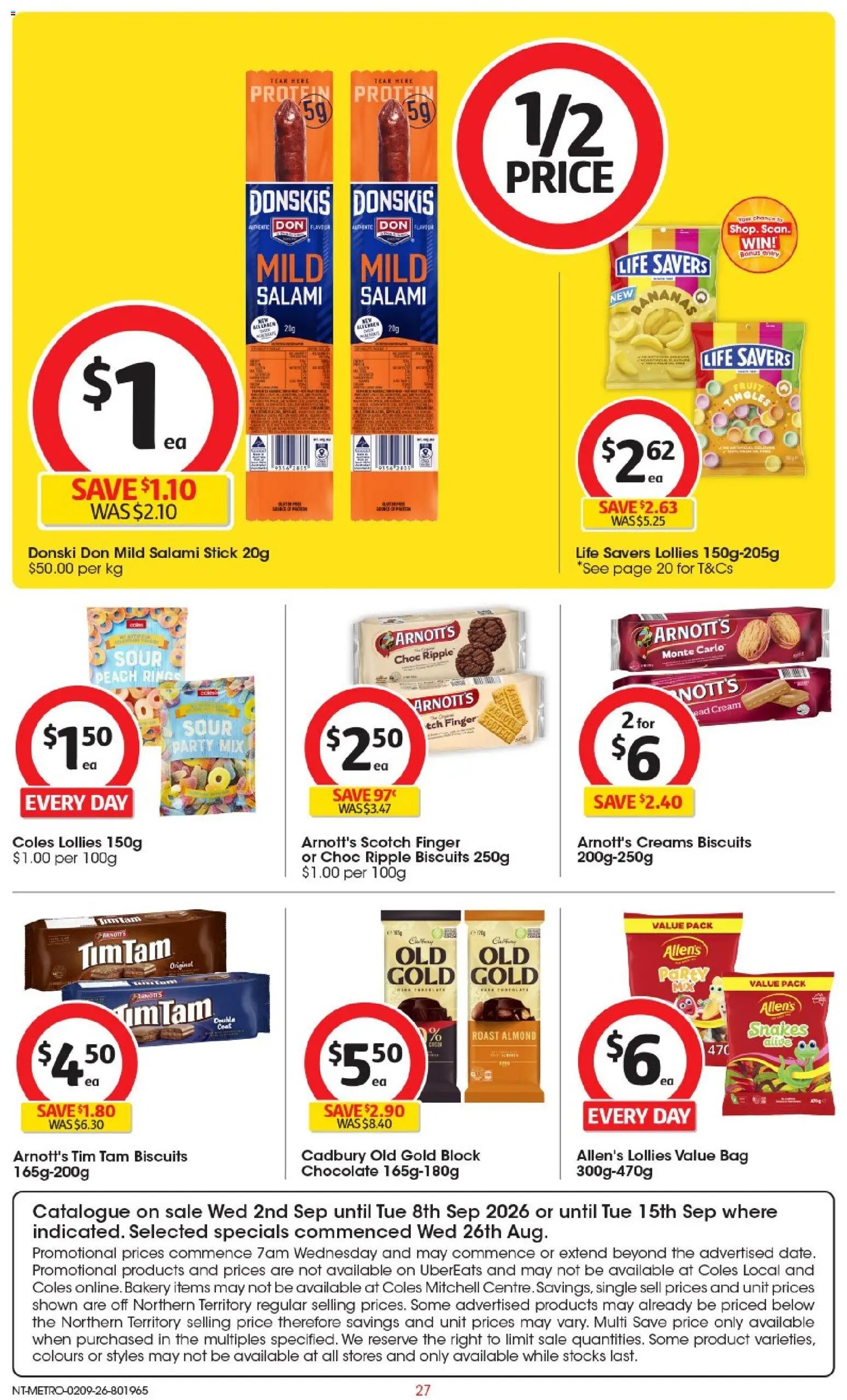 Coles catalogue from 02/09/2026 Coles catalogue NT