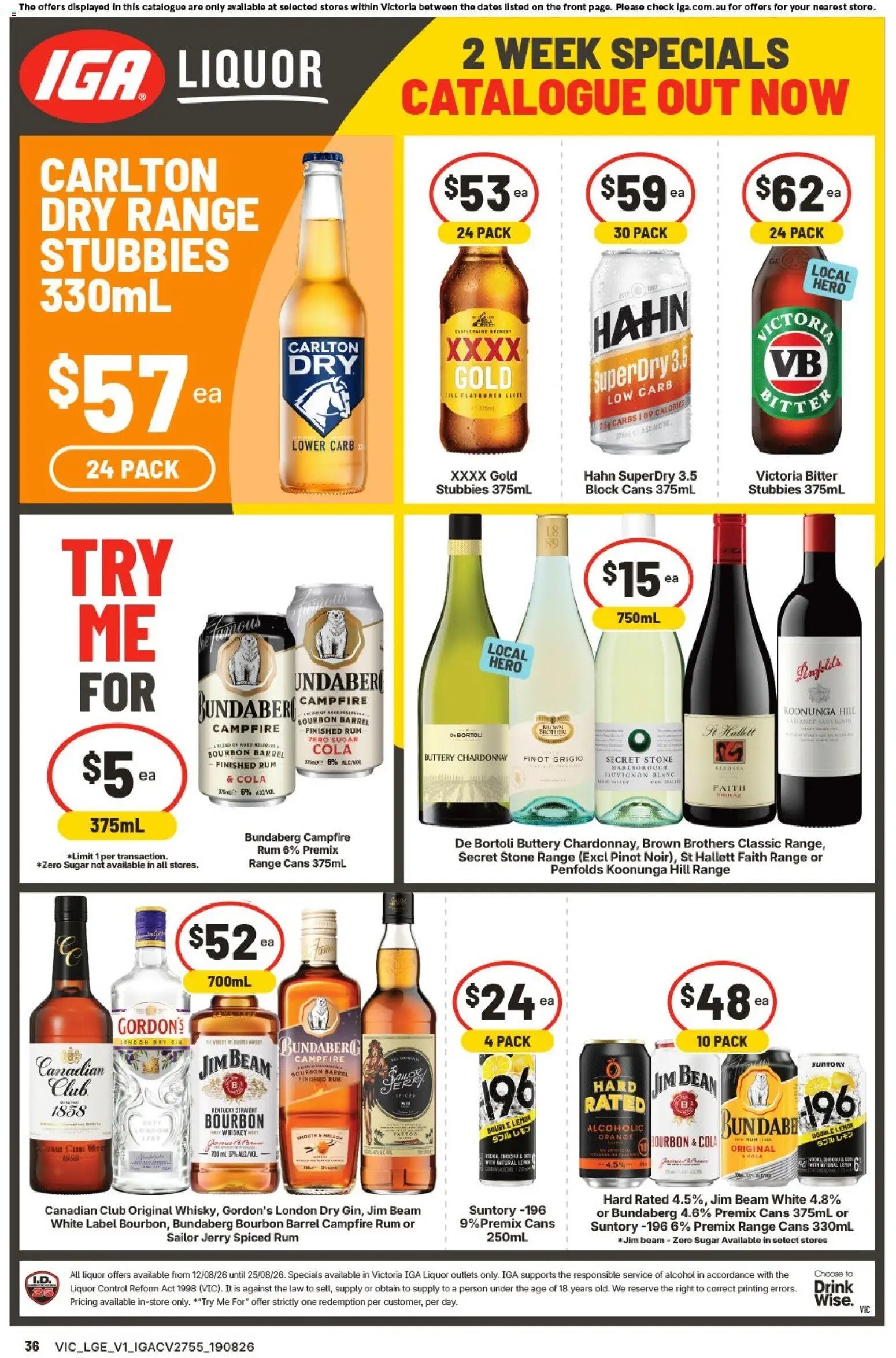 IGA catalogue from 19/08/2026 IGA catalogue VIC