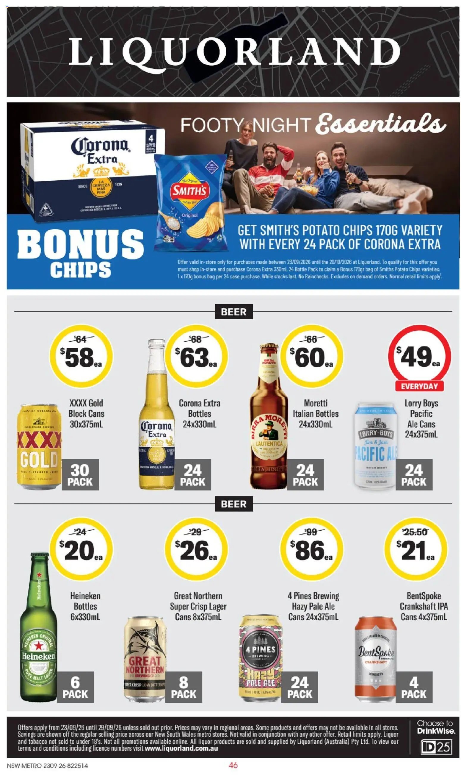 Liquorland catalogue from 23/09/2026 Liquorland catalogue OS