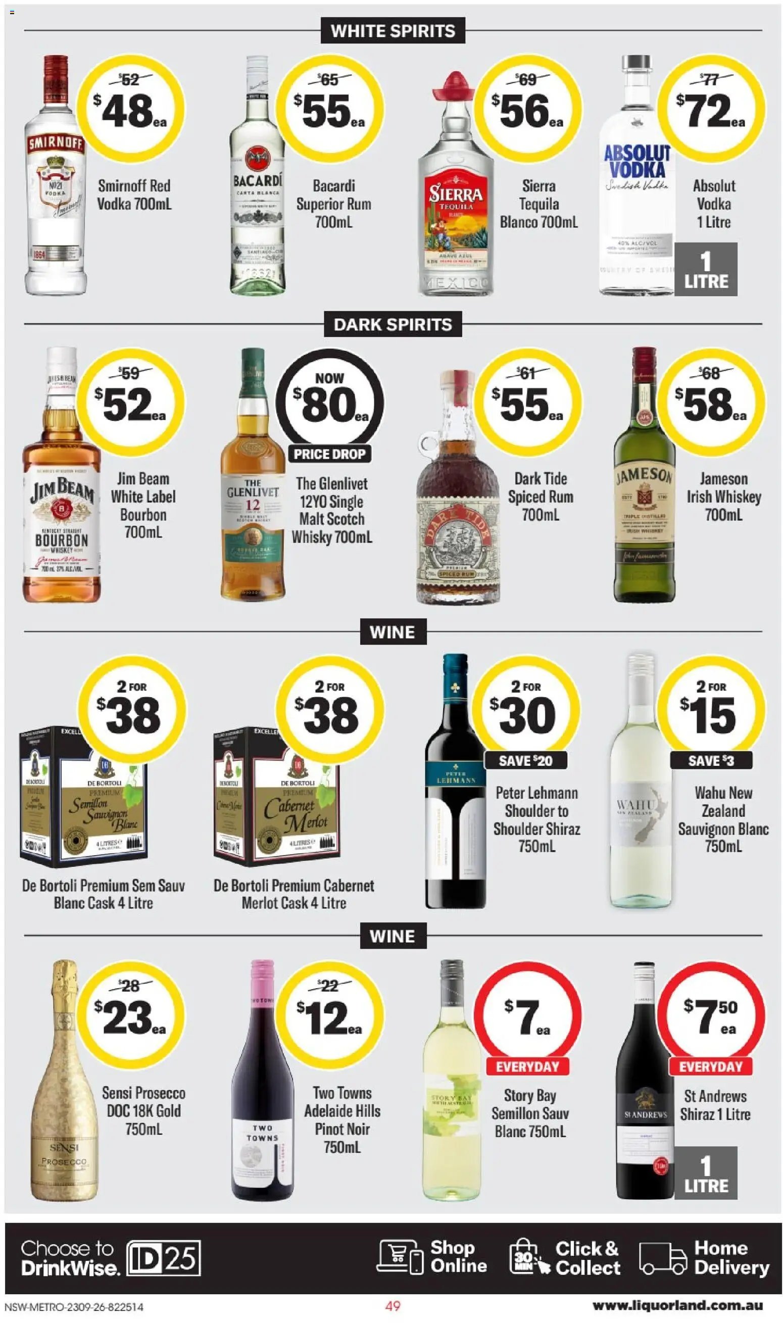 Liquorland catalogue from 23/09/2026 Liquorland catalogue OS