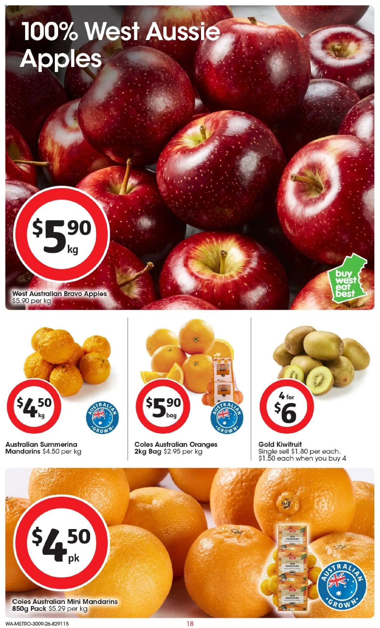Coles catalogue from 30/09/2026 Coles catalogue WA