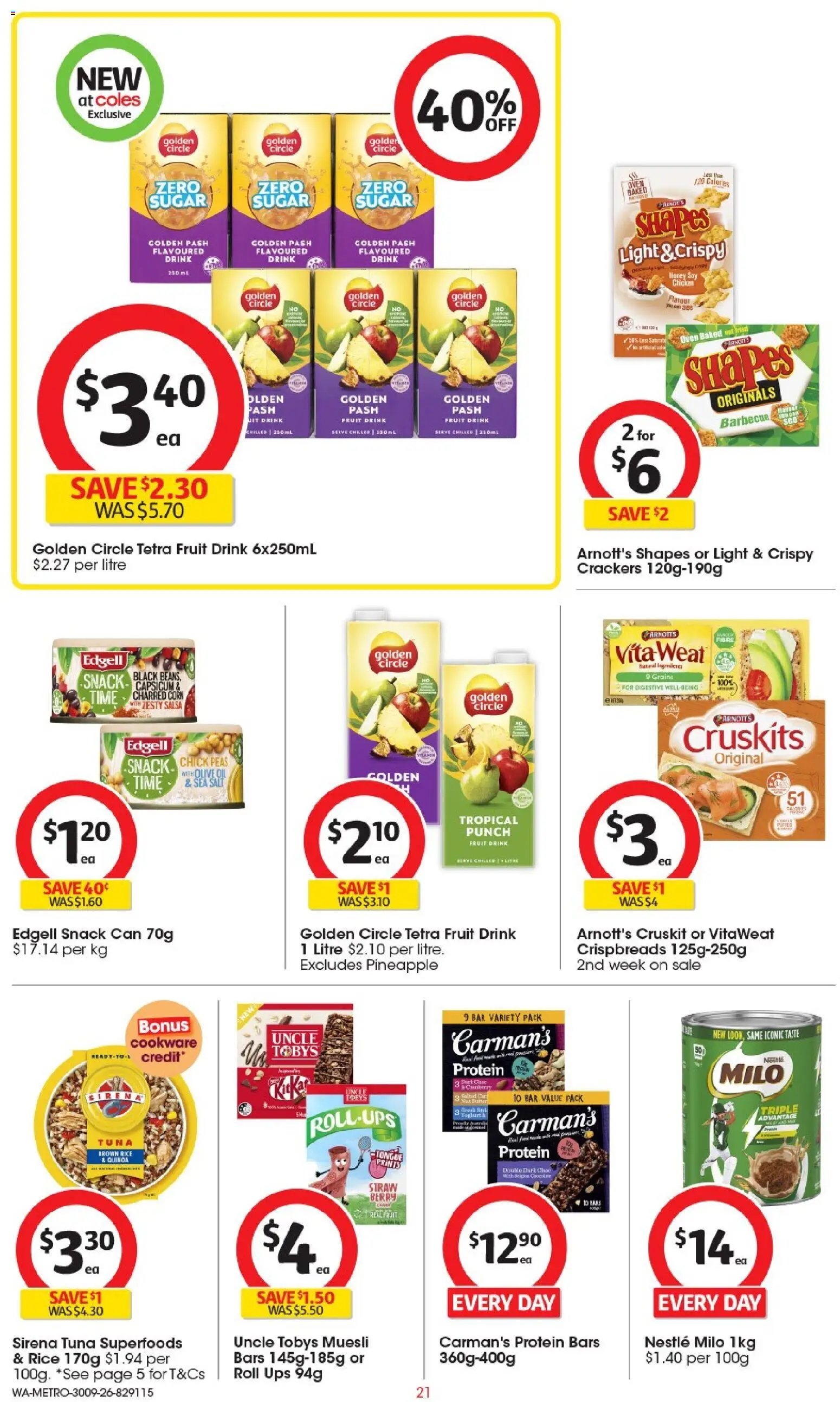 Coles catalogue from 30/09/2026 Coles catalogue WA