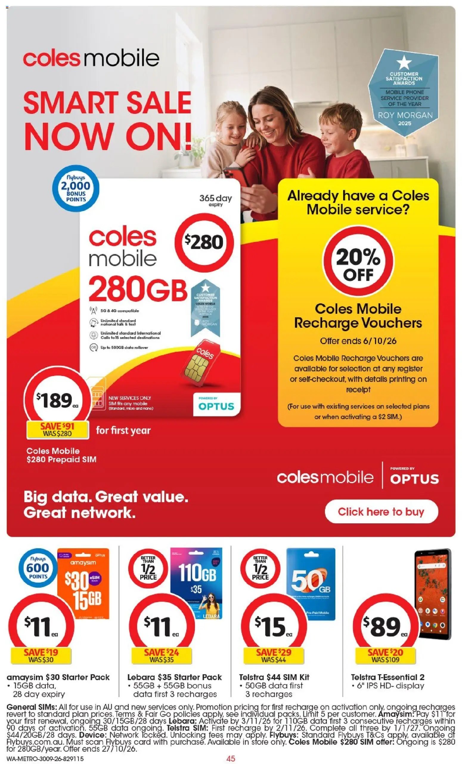 Coles catalogue from 30/09/2026 Coles catalogue WA