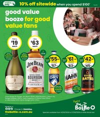 The Bottle-O catalogue from 14/09/2026 The Bottle-O catalogue BUNDABERG