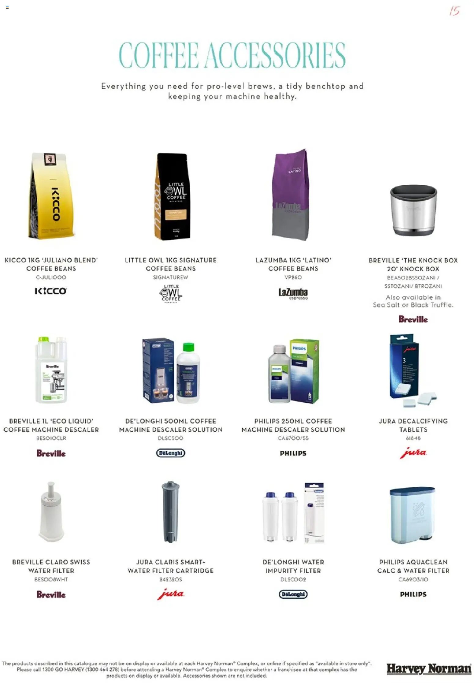 Harvey Norman catalogue from 09/07/2026 Harvey Norman The Coffee Collection