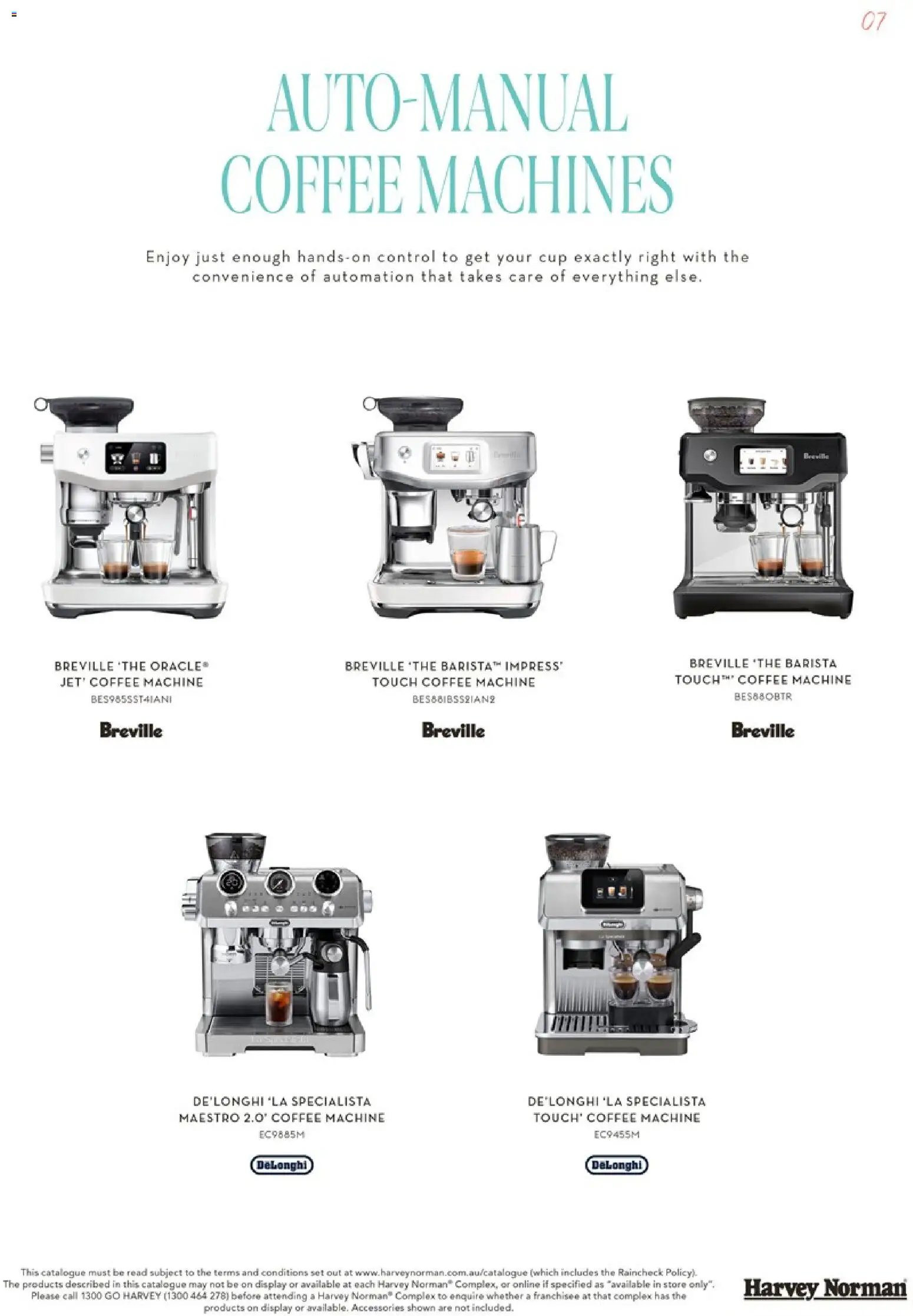 Harvey Norman catalogue from 09/07/2026 Harvey Norman The Coffee Collection