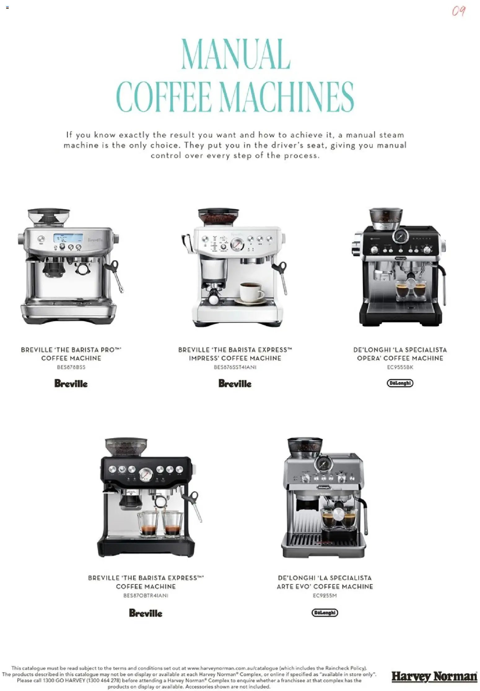 Harvey Norman catalogue from 09/07/2026 Harvey Norman The Coffee Collection