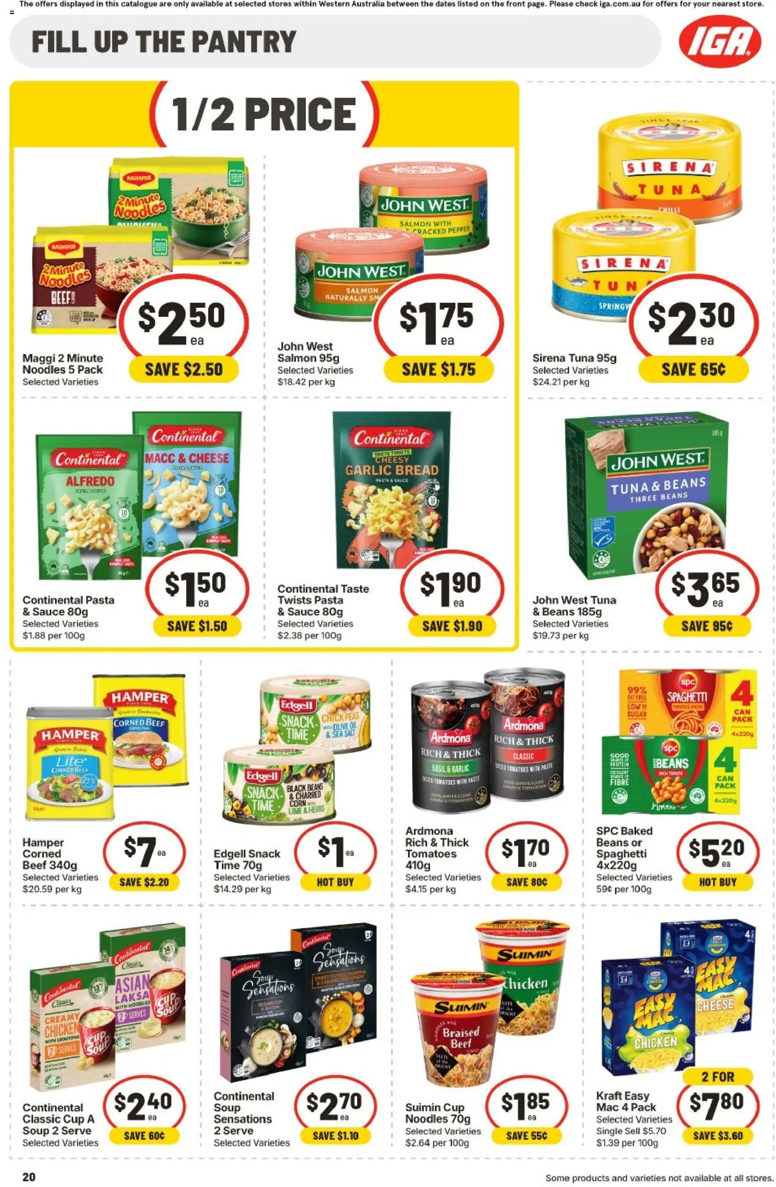 IGA catalogue from 30/09/2026 IGA catalogue Claremont